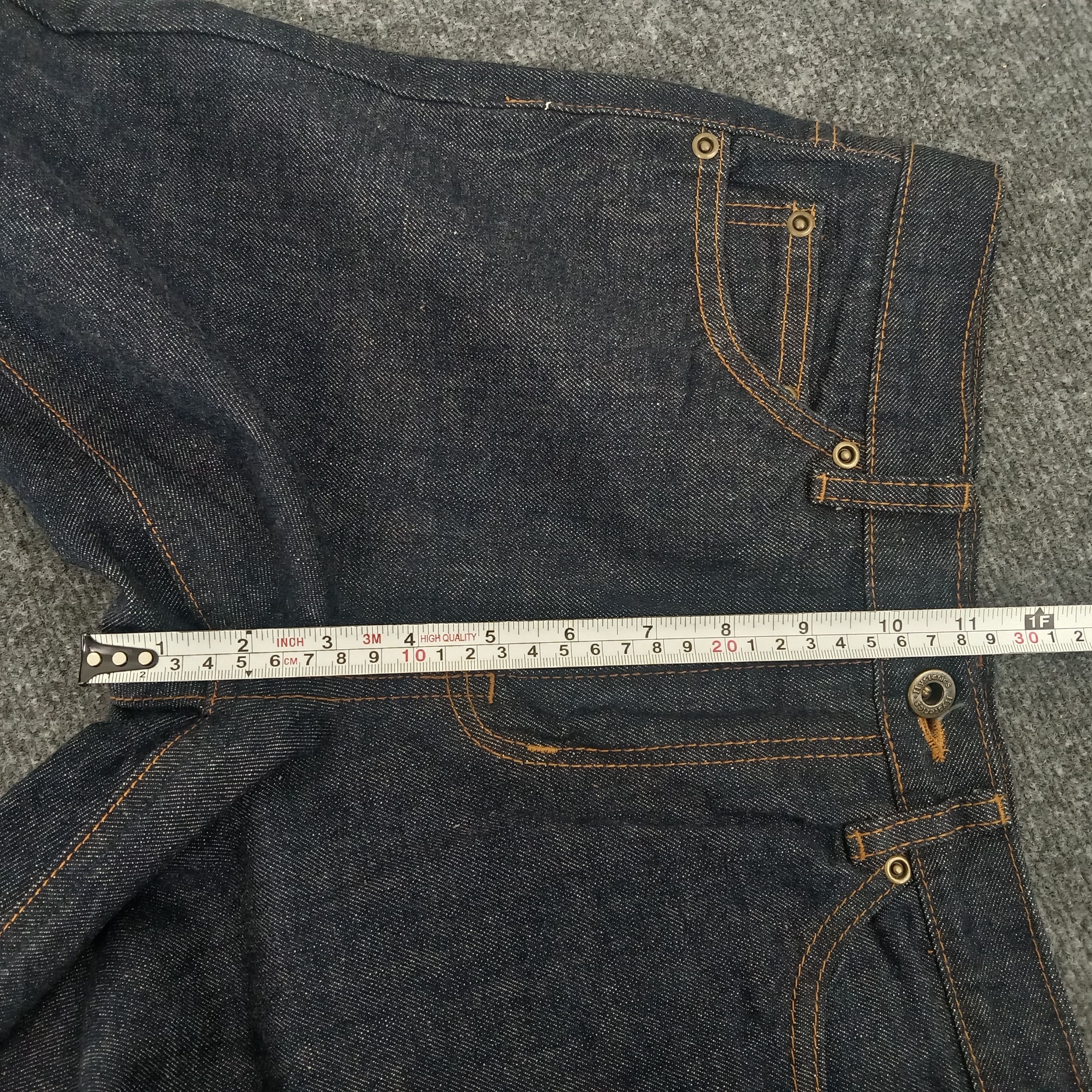 Hysteric Glamour Hysteric Glamour Custom Logo Design Denim Jeans Size US 29 - 16 Thumbnail