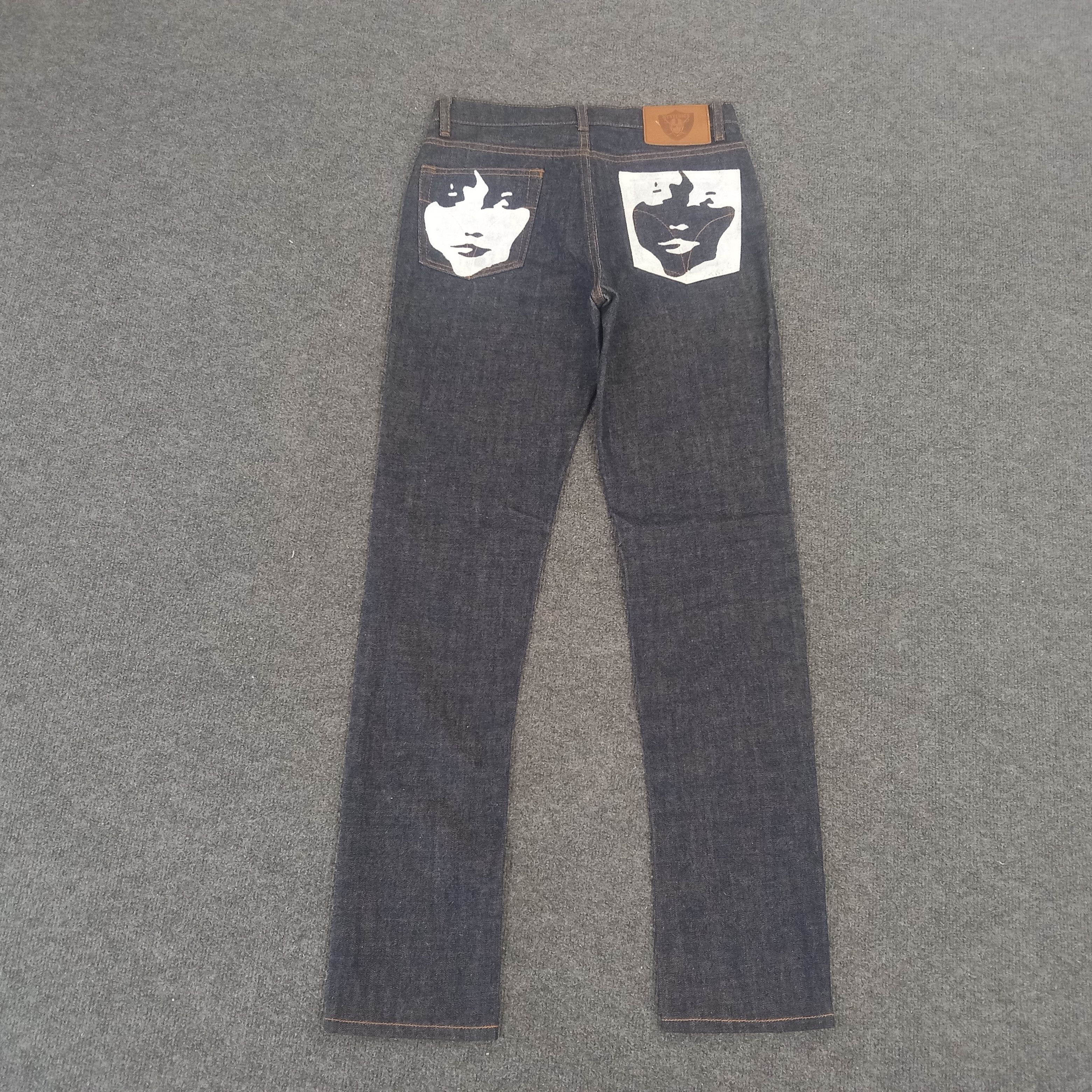 Hysteric Glamour Hysteric Glamour Custom Logo Design Denim Jeans Size US 29 - 1 Thumbnail