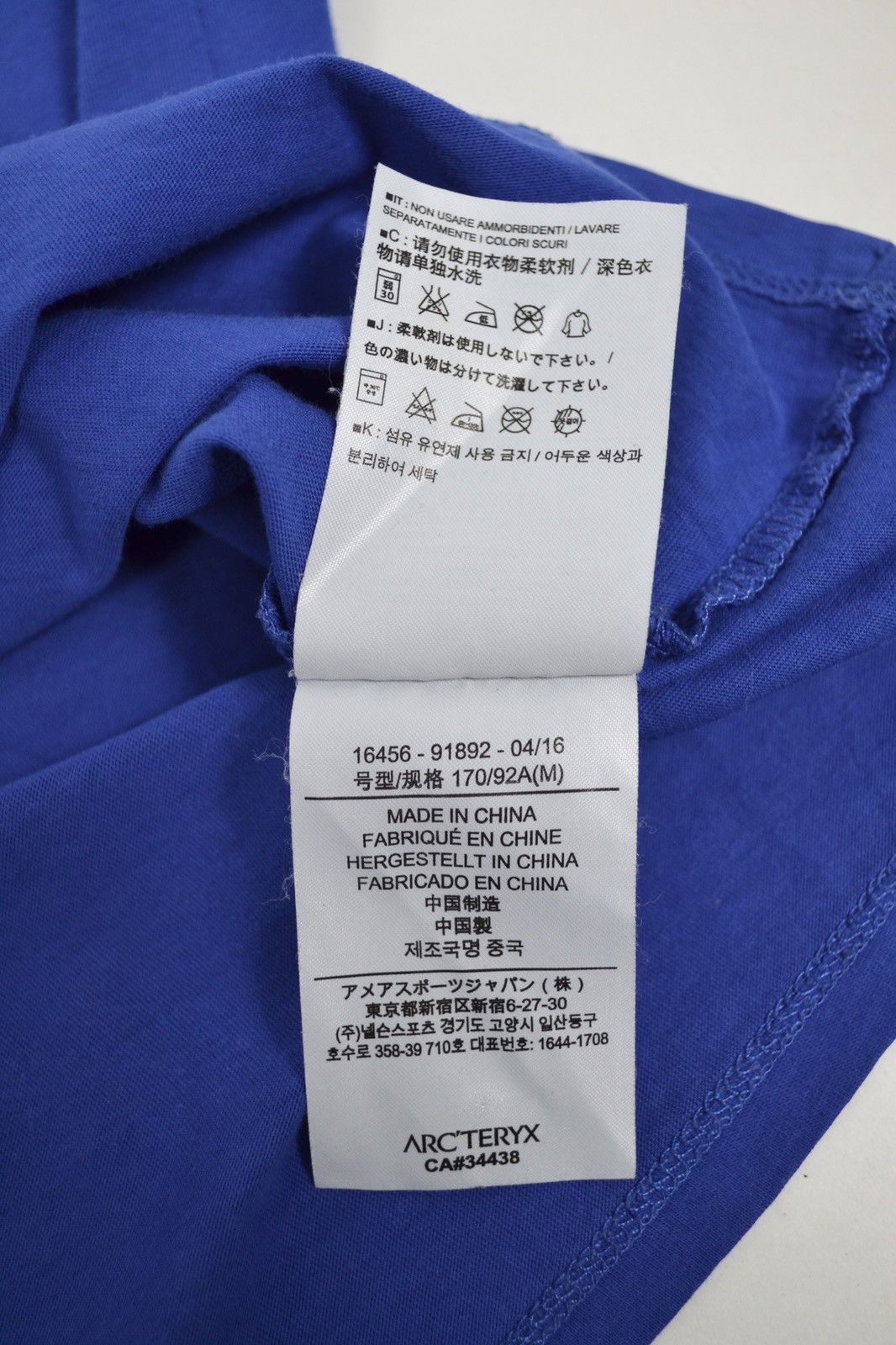 Arc'teryx Arc’teryx Women T-Shirt Center Logo CA34438 Size M / US 6-8 / IT 42-44 - 6 Thumbnail
