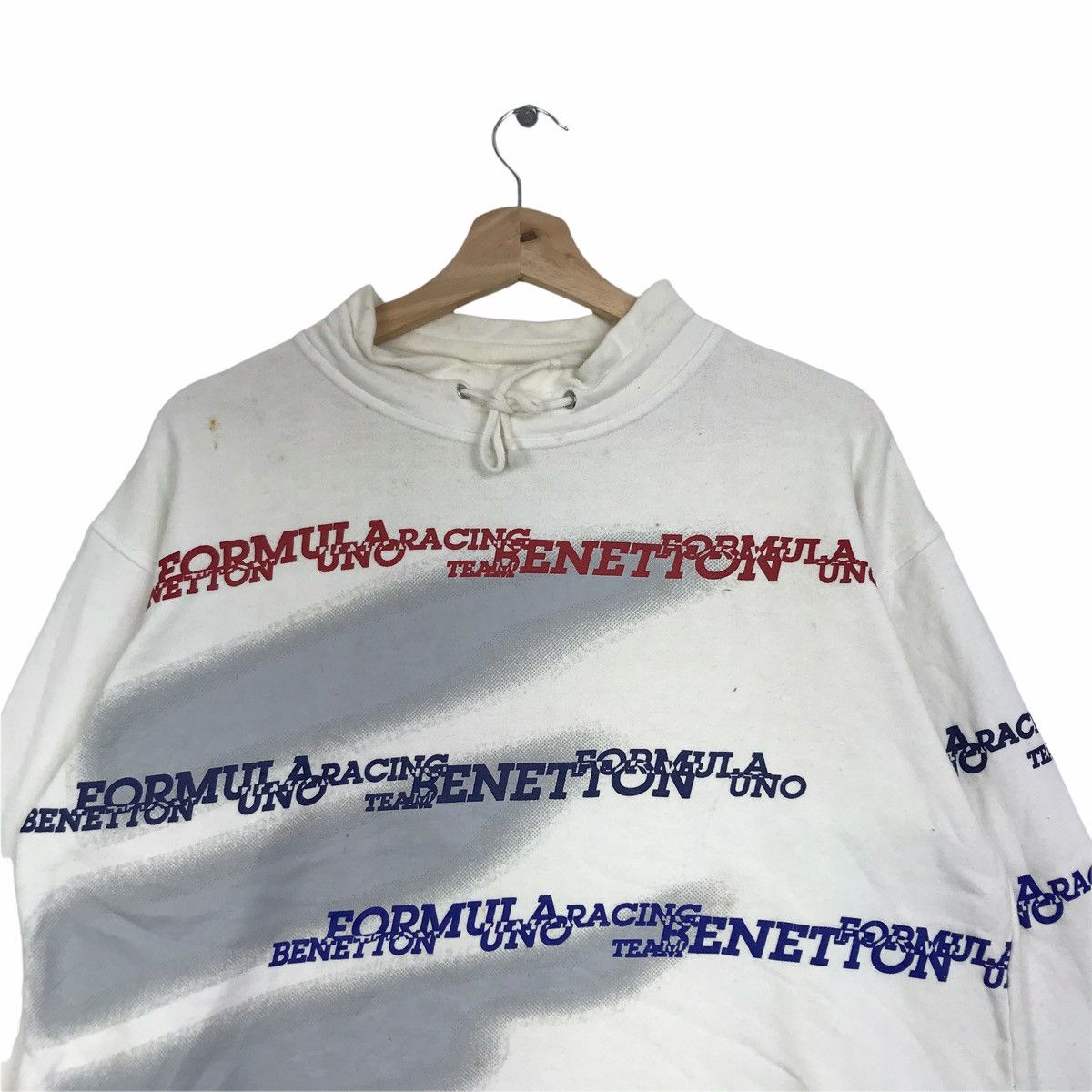 Benetton Vintage 90s BENETTON FORMULA ONE F1 Racing Team Sweatshirt Size US S / EU 44-46 / 1 - 3 Thumbnail