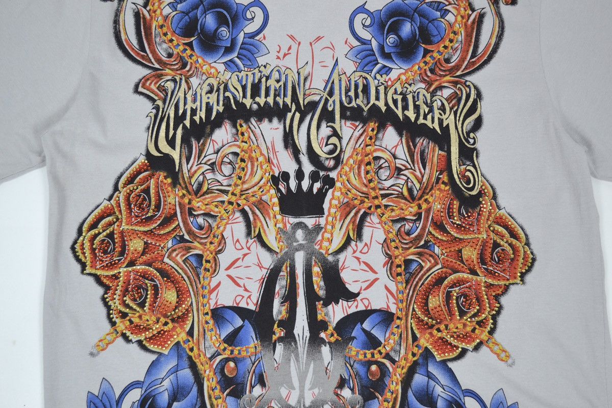 Christian Audigier Christian Audigier Full Logo T-Shirt rn119418 Size US XL / EU 56 / 4 - 10 Thumbnail