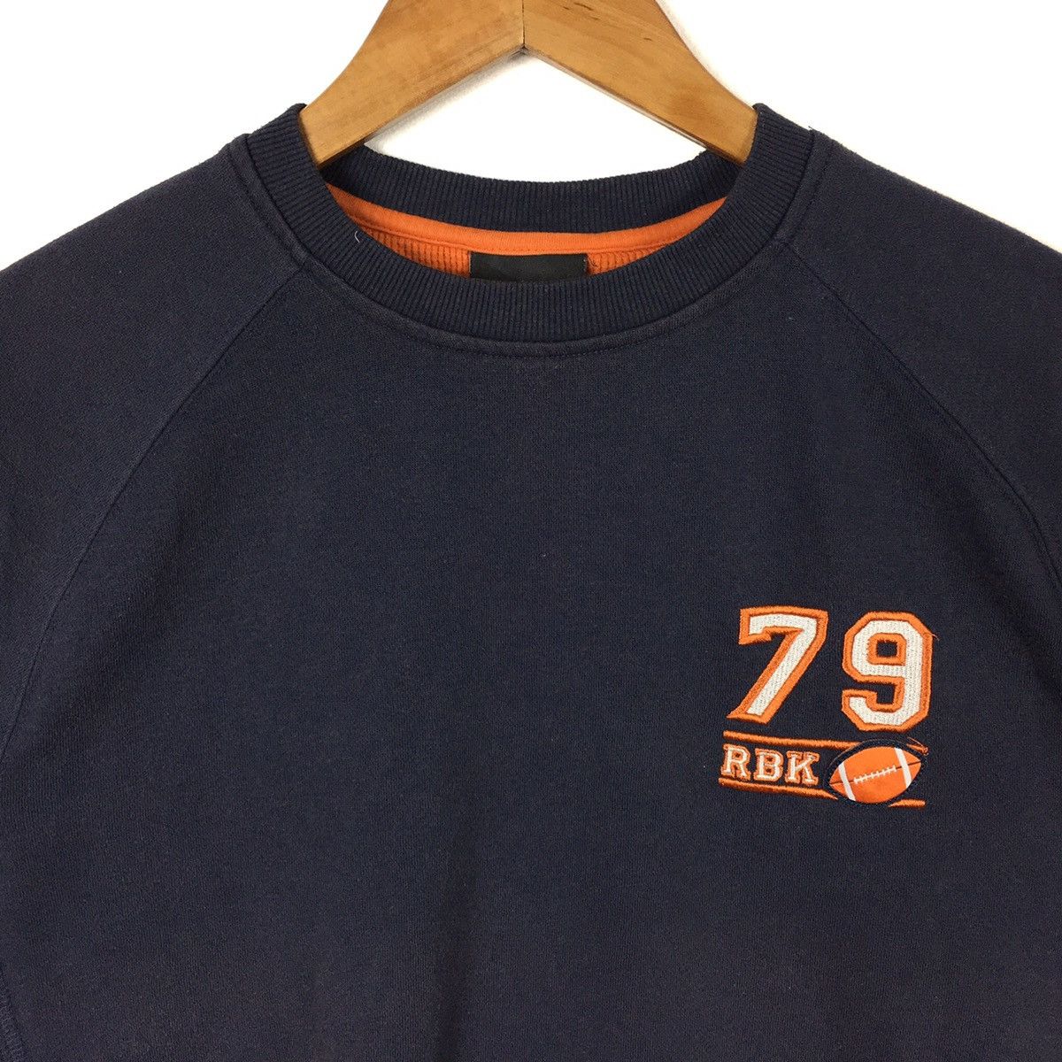 Reebok REEBOK SPORT RUGBY #79 Rbk Sportswear Blue Sweatshirt Size US L / EU 52-54 / 3 - 2 Thumbnail