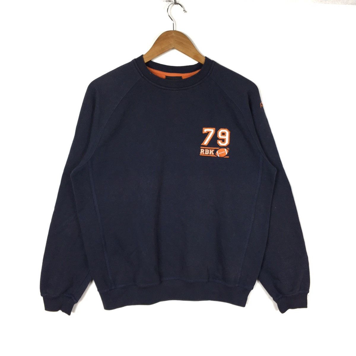 Reebok REEBOK SPORT RUGBY #79 Rbk Sportswear Blue Sweatshirt Size US L / EU 52-54 / 3 - 1 Thumbnail