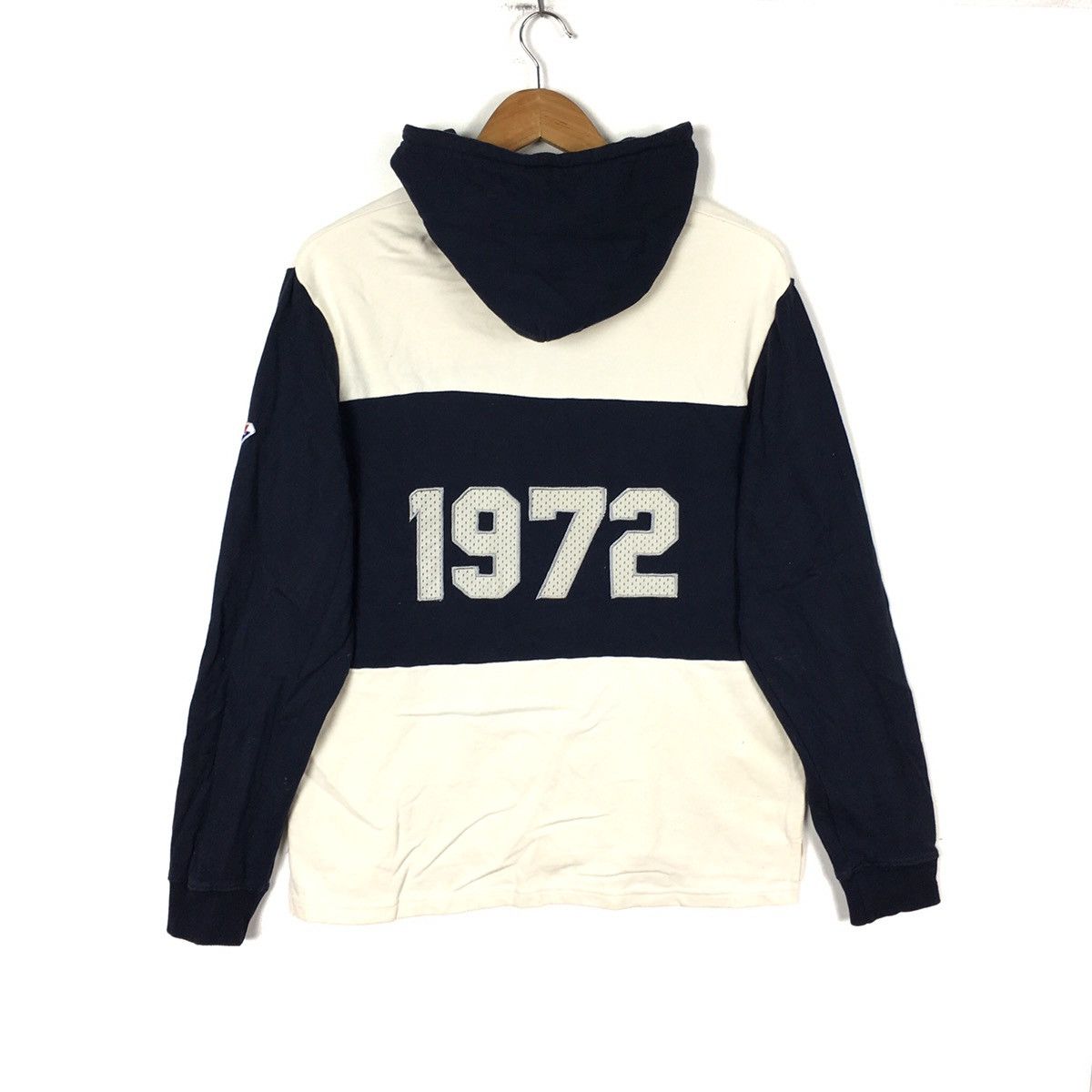 PONY PONY NEW YORK Color Block Big Logo White Black Hoodie Size US M / EU 48-50 / 2 - 4 Thumbnail