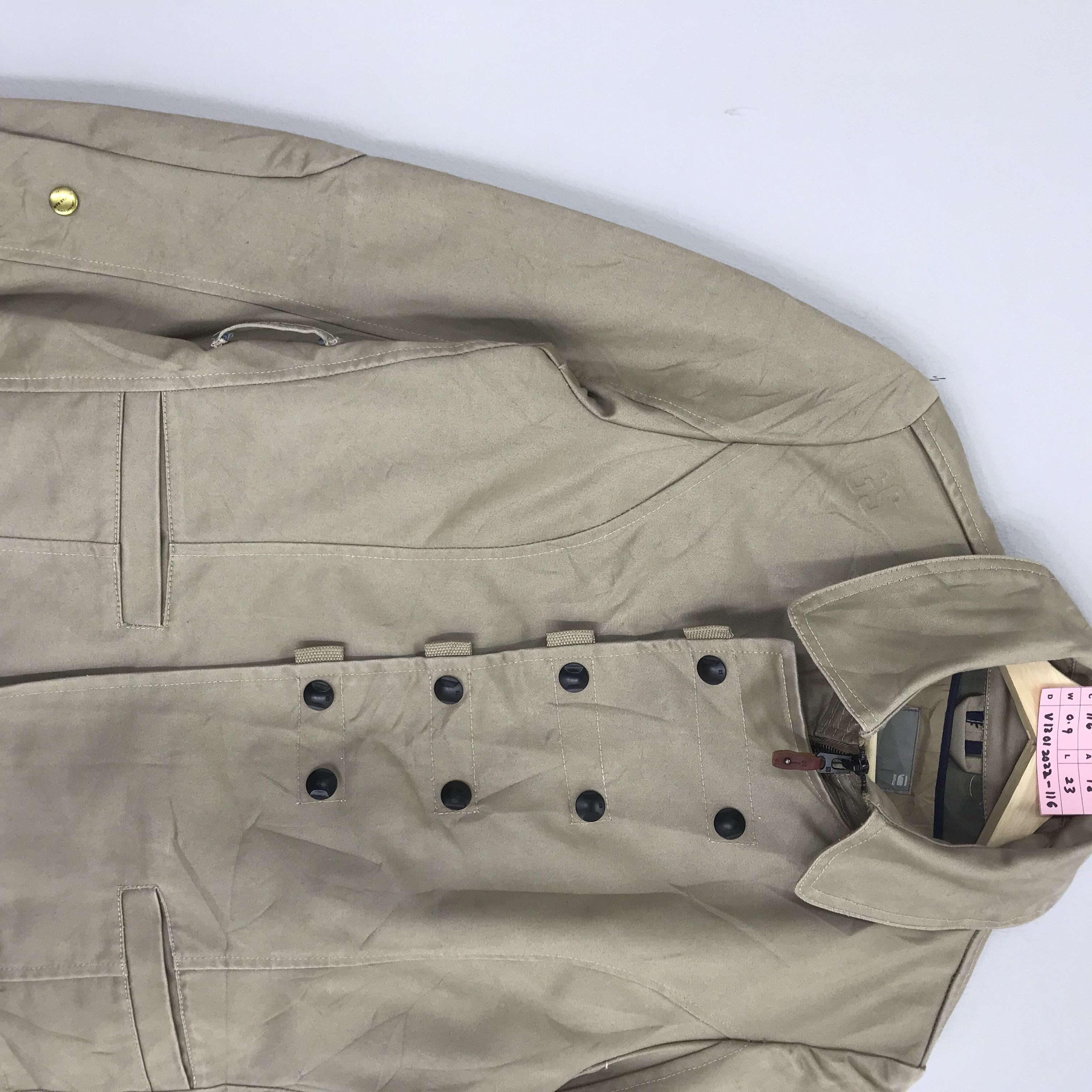 G-Star G-Star Raw Jacket Double Collar Style Punk Rock And Roll Size US S / EU 44-46 / 1 - 3 Thumbnail