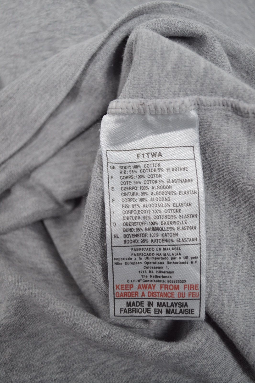 Nike × Vintage Vintage Nike Turtleneck sweater with swoosh Size US S / EU 44-46 / 1 - 7 Thumbnail