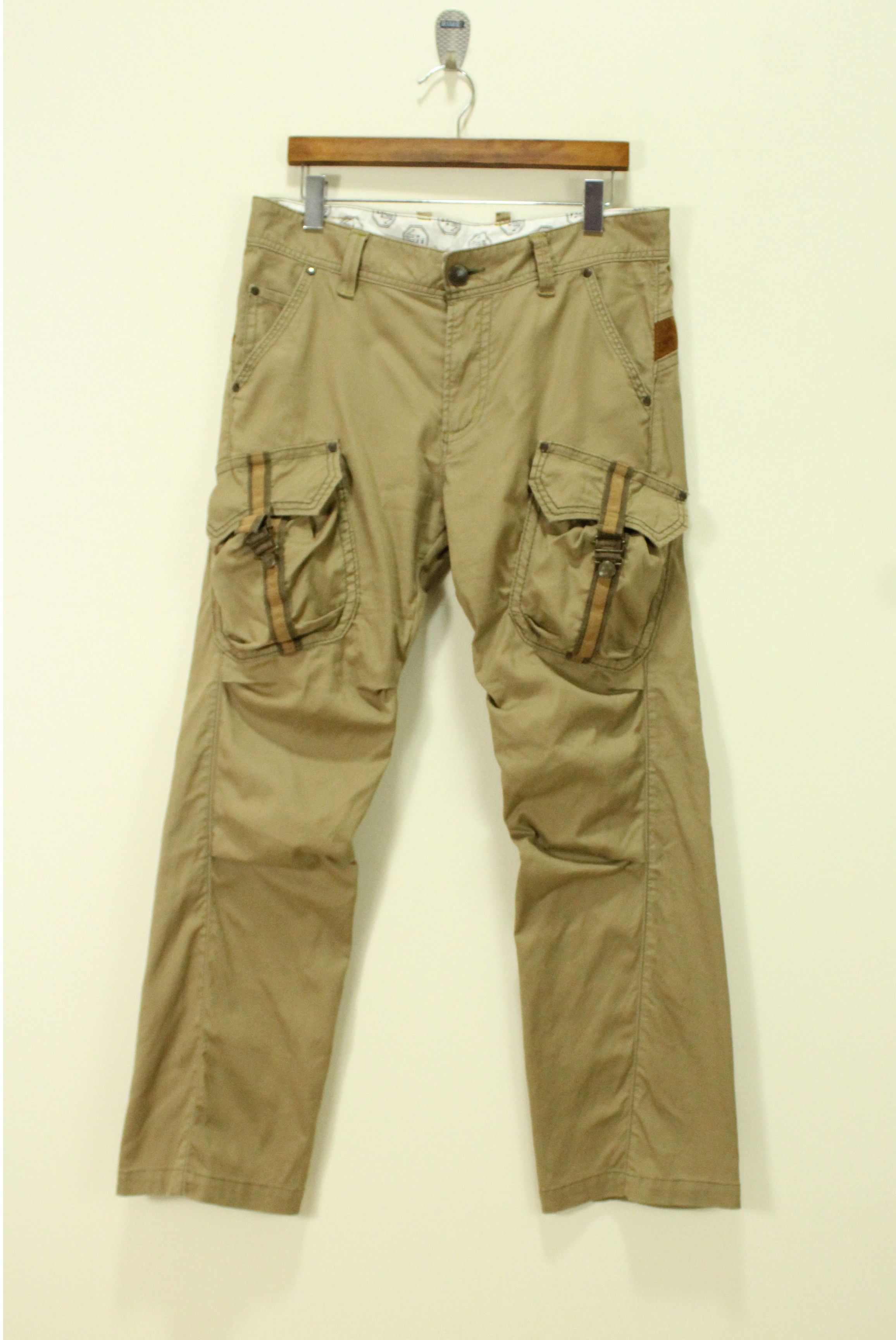 EDWIN Pants Cargos Utility Front Pockets Pants Stretchy