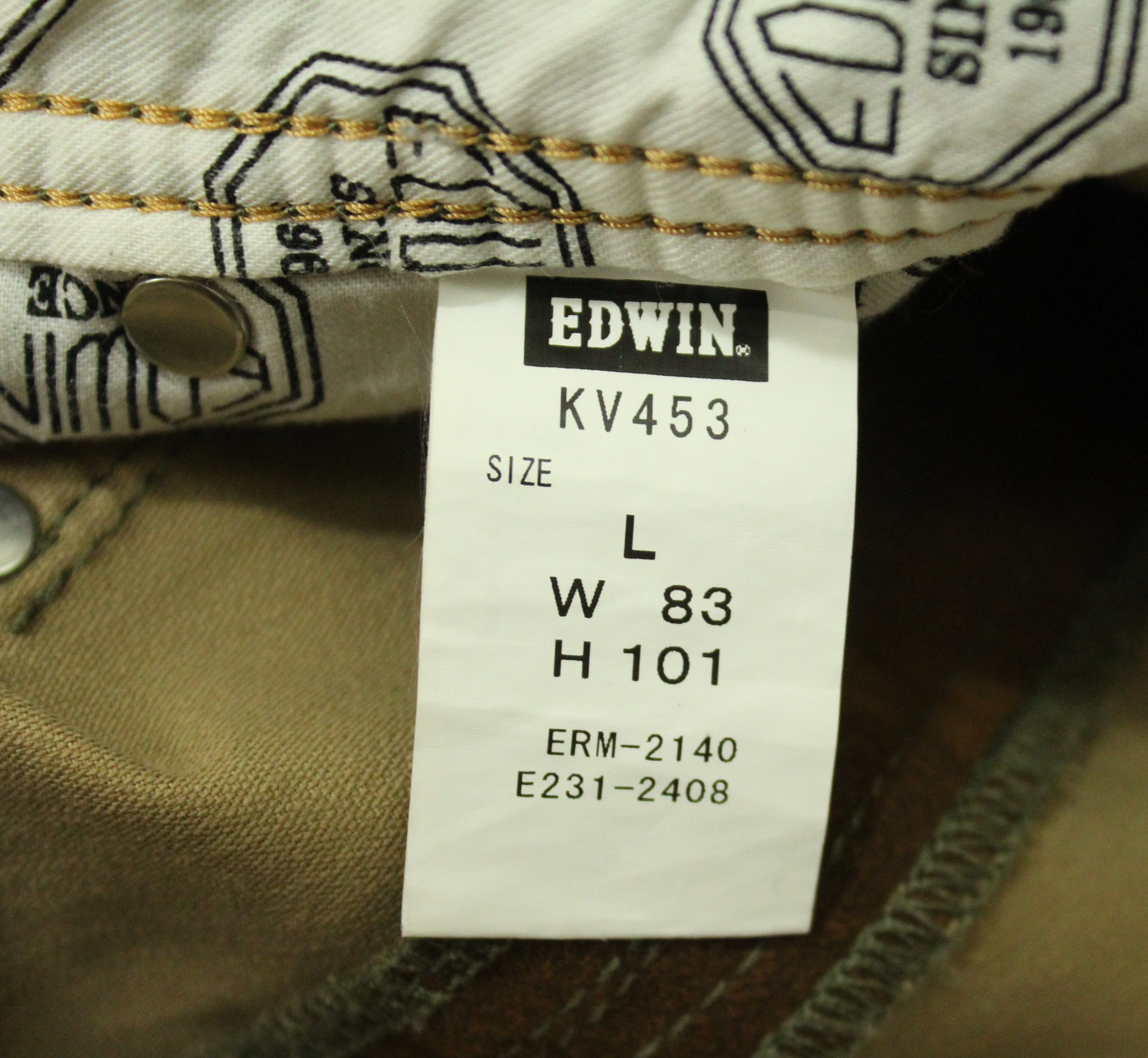 Edwin × Japanese Brand EDWIN Pants Cargos Utility Front Pockets Pants Stretchy Size US 34 / EU 50 - 15 Thumbnail