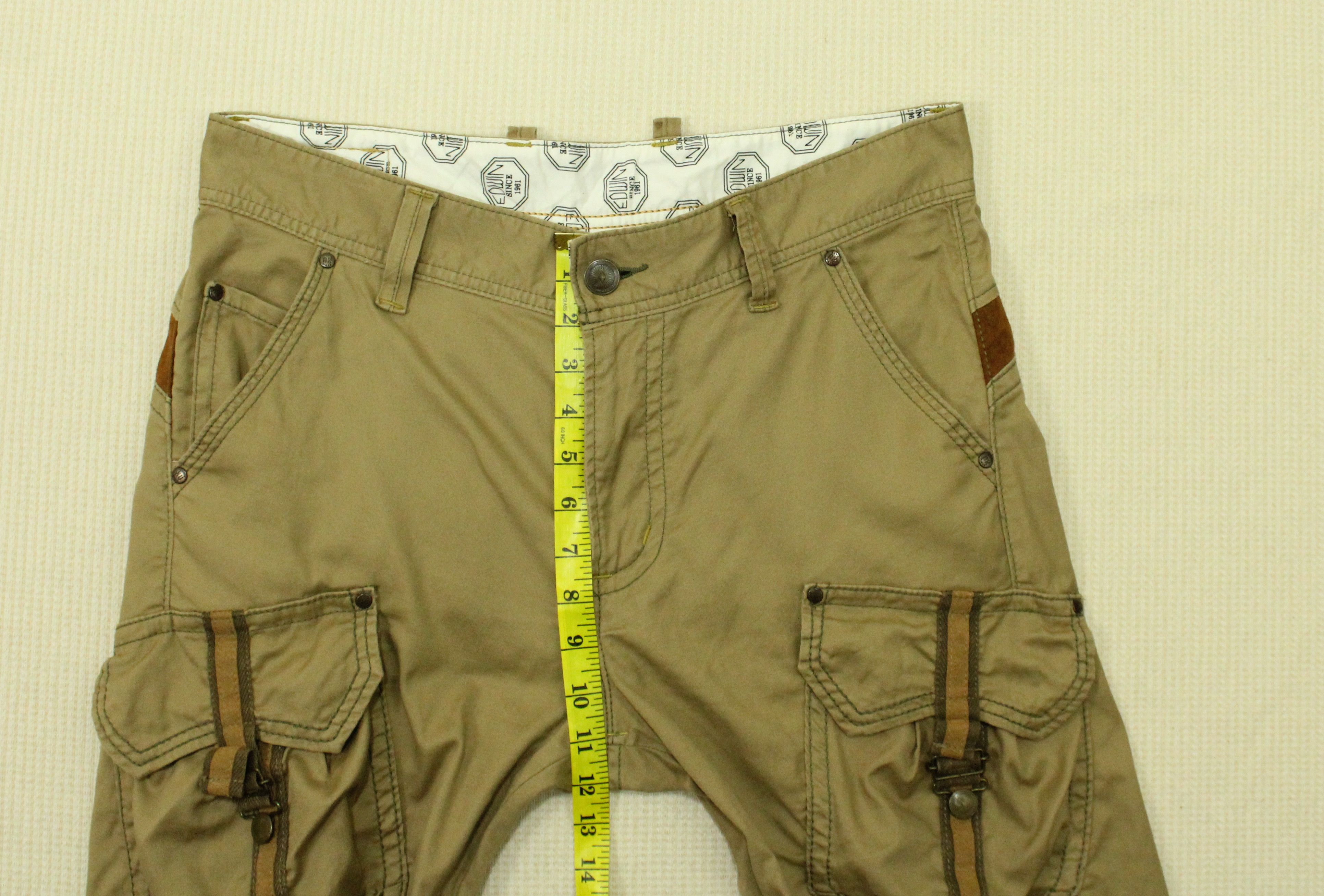 Edwin × Japanese Brand EDWIN Pants Cargos Utility Front Pockets Pants Stretchy Size US 34 / EU 50 - 18 Thumbnail