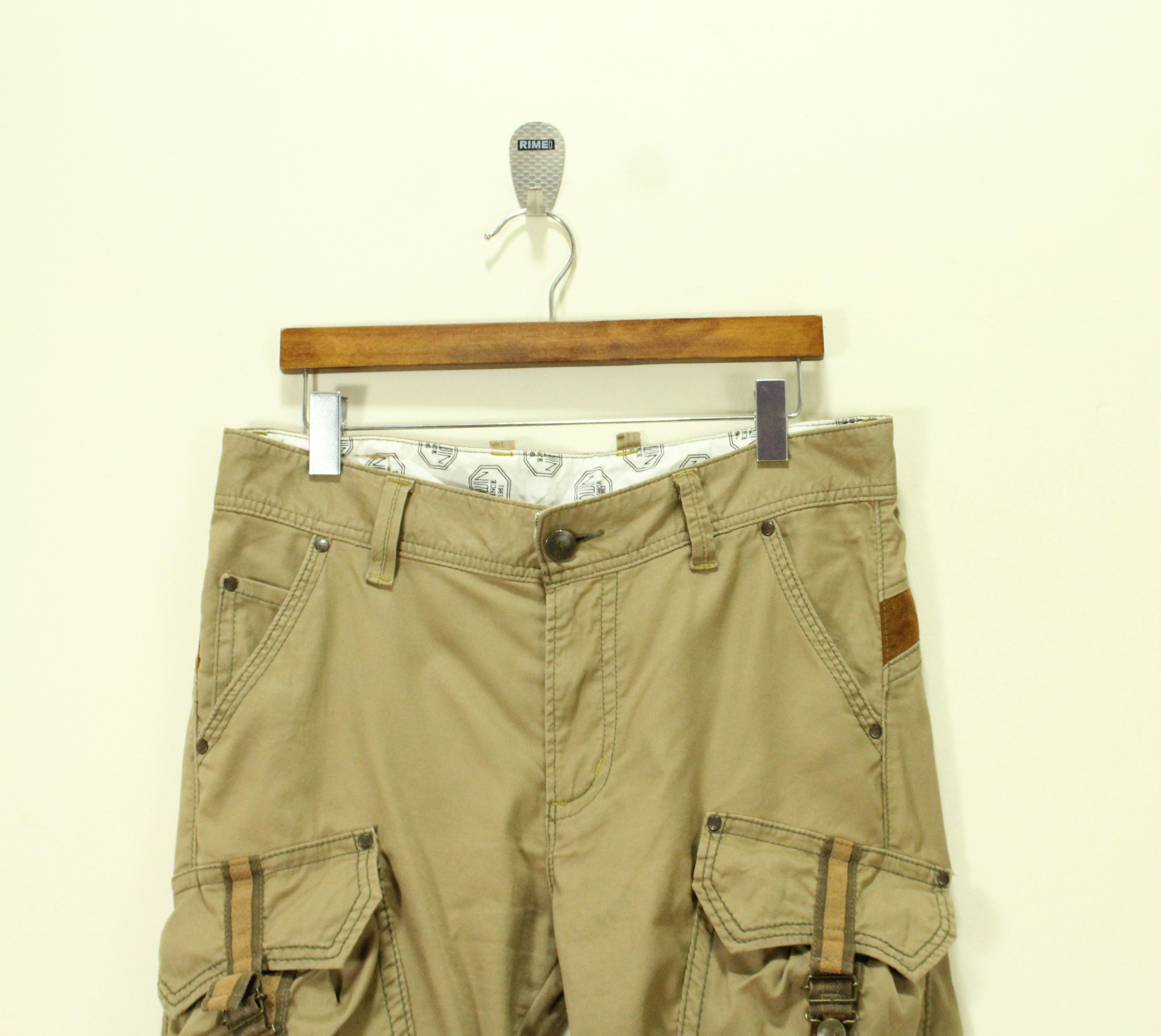 Edwin × Japanese Brand EDWIN Pants Cargos Utility Front Pockets Pants Stretchy Size US 34 / EU 50 - 2 Thumbnail
