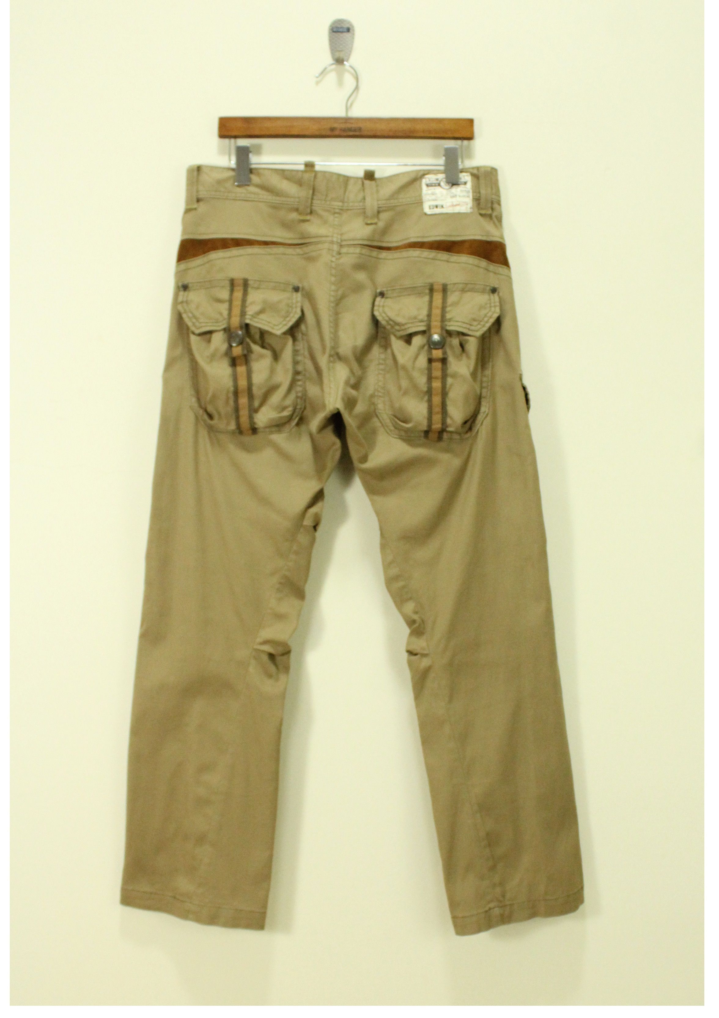 Edwin × Japanese Brand EDWIN Pants Cargos Utility Front Pockets Pants Stretchy Size US 34 / EU 50 - 7 Thumbnail