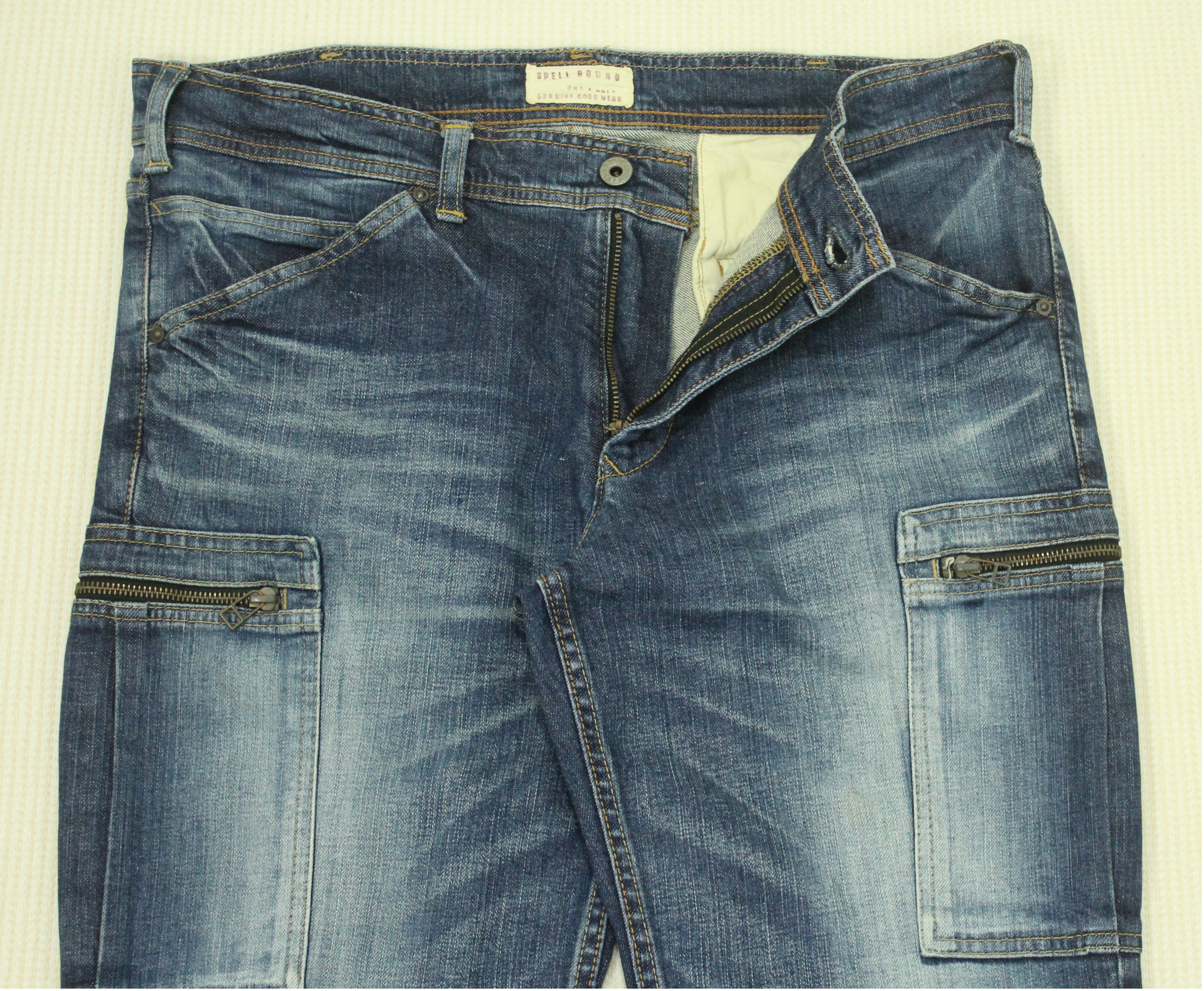 Hysteric Glamour × Spellbound × Tornado Mart Utility Denim Side Pocket Pants Stretchy Denim SPELLBOUND Size US 34 / EU 50 - 10 Thumbnail