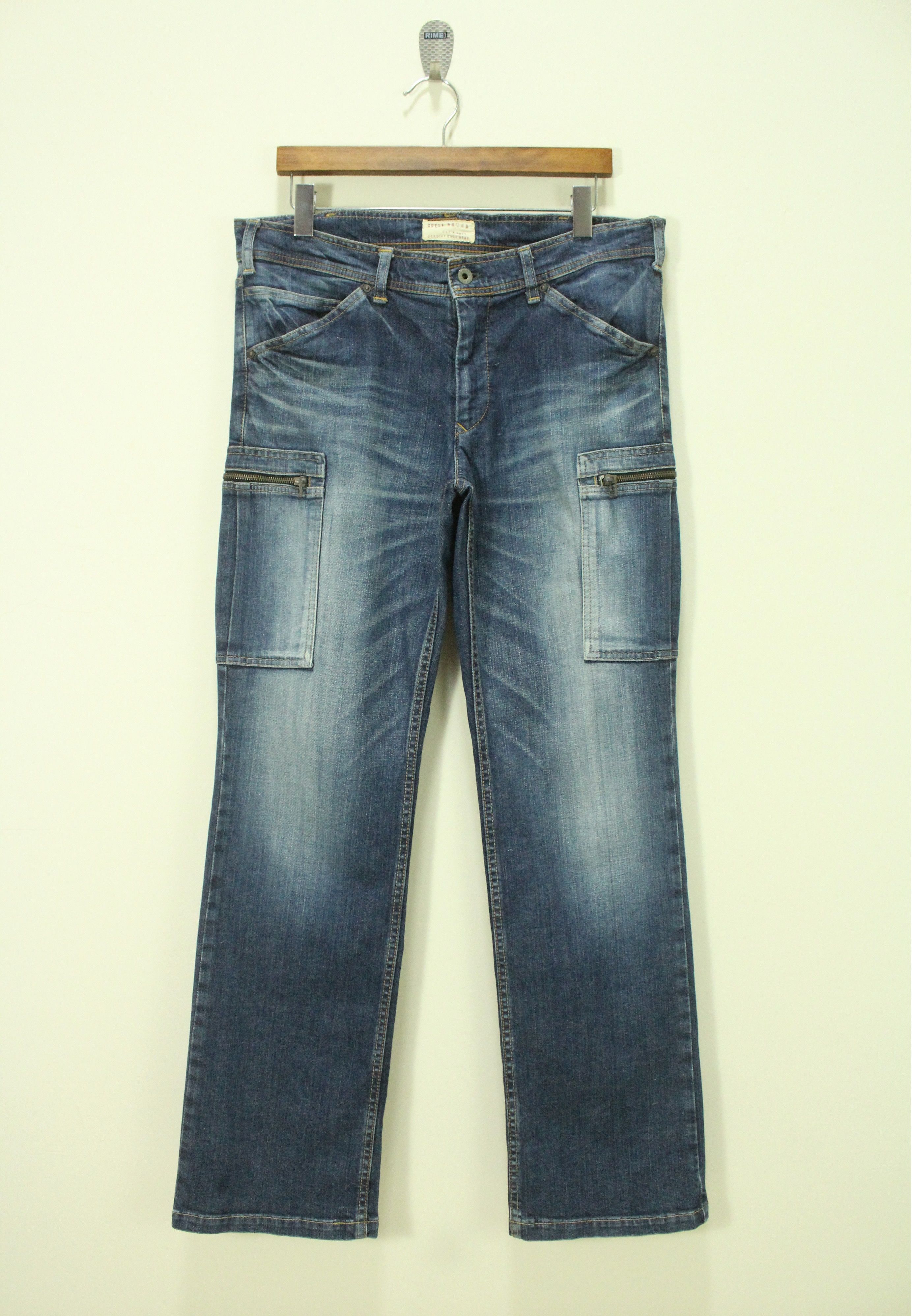 Hysteric Glamour × Spellbound × Tornado Mart Utility Denim Side Pocket Pants Stretchy Denim SPELLBOUND Size US 34 / EU 50 - 1 Thumbnail