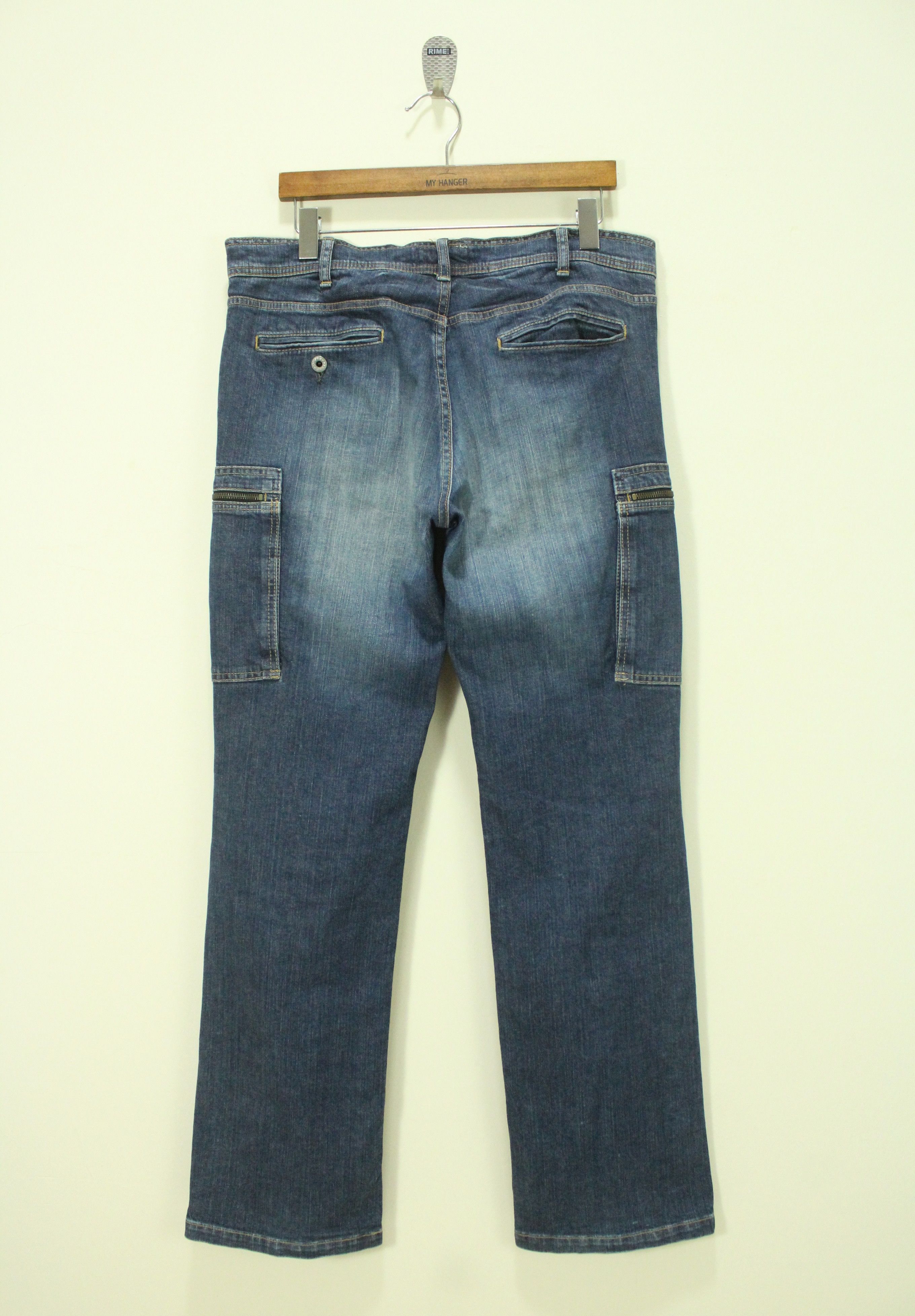 Hysteric Glamour × Spellbound × Tornado Mart Utility Denim Side Pocket Pants Stretchy Denim SPELLBOUND Size US 34 / EU 50 - 7 Thumbnail
