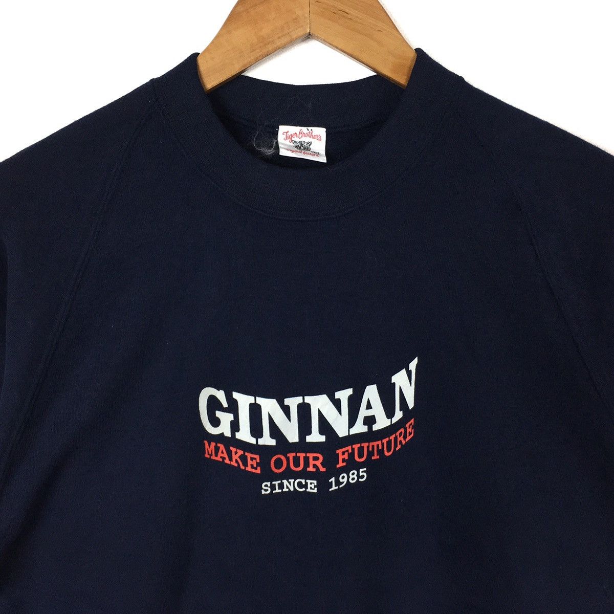 Japanese Brand Vintage GINNAN TIGER BROTHER’S Japanese Brand Sweatshirt Size US L / EU 52-54 / 3 - 2 Thumbnail