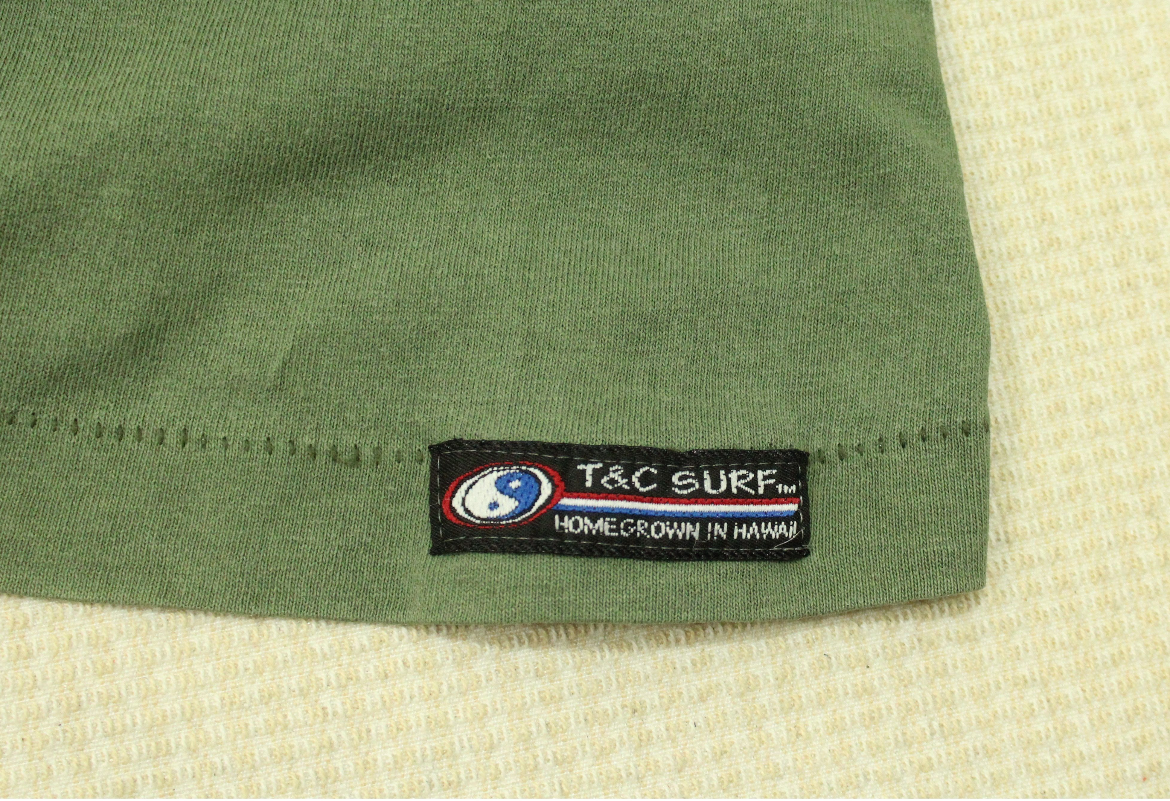 Vintage Vintage 90s T&C SURF DESIGNS T Shirt Faded Distressed Size US L / EU 52-54 / 3 - 13 Thumbnail