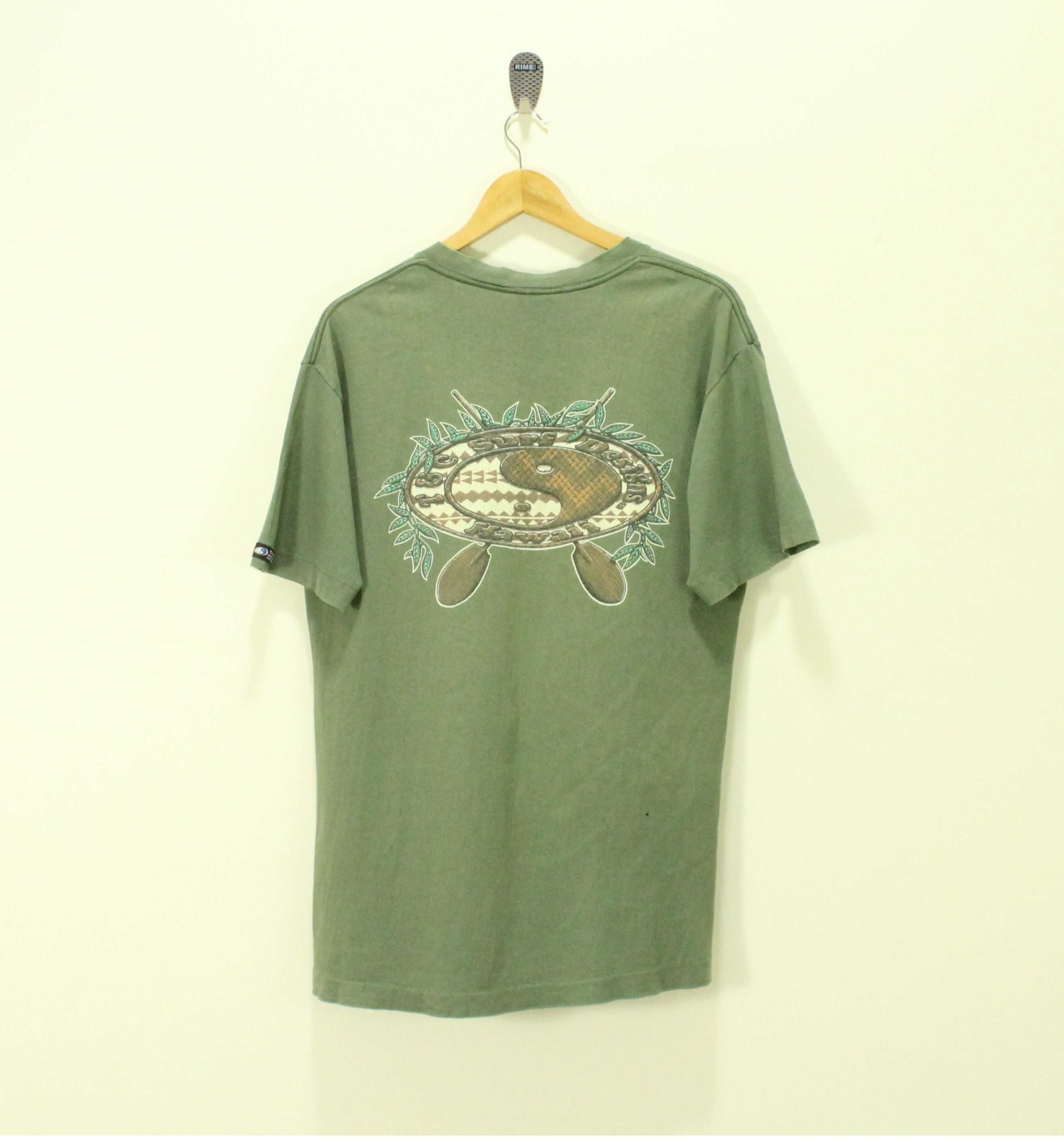 Vintage Vintage 90s T&C SURF DESIGNS T Shirt Faded Distressed Size US L / EU 52-54 / 3 - 1 Thumbnail