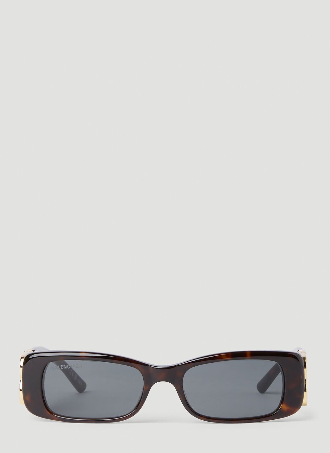 balenciaga-dynasty-rectangle-sunglasses-in-brown-grailed
