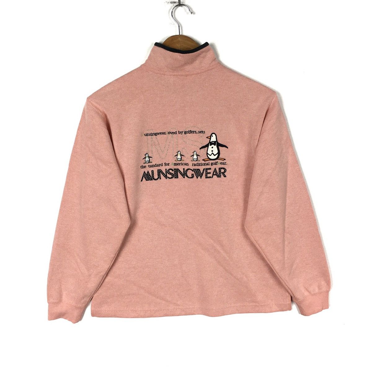 Vintage GRANDSLAM MUNSINGWEAR Sportswear Pink Sweatshirt Size US M / EU 48-50 / 2 - 1 Thumbnail