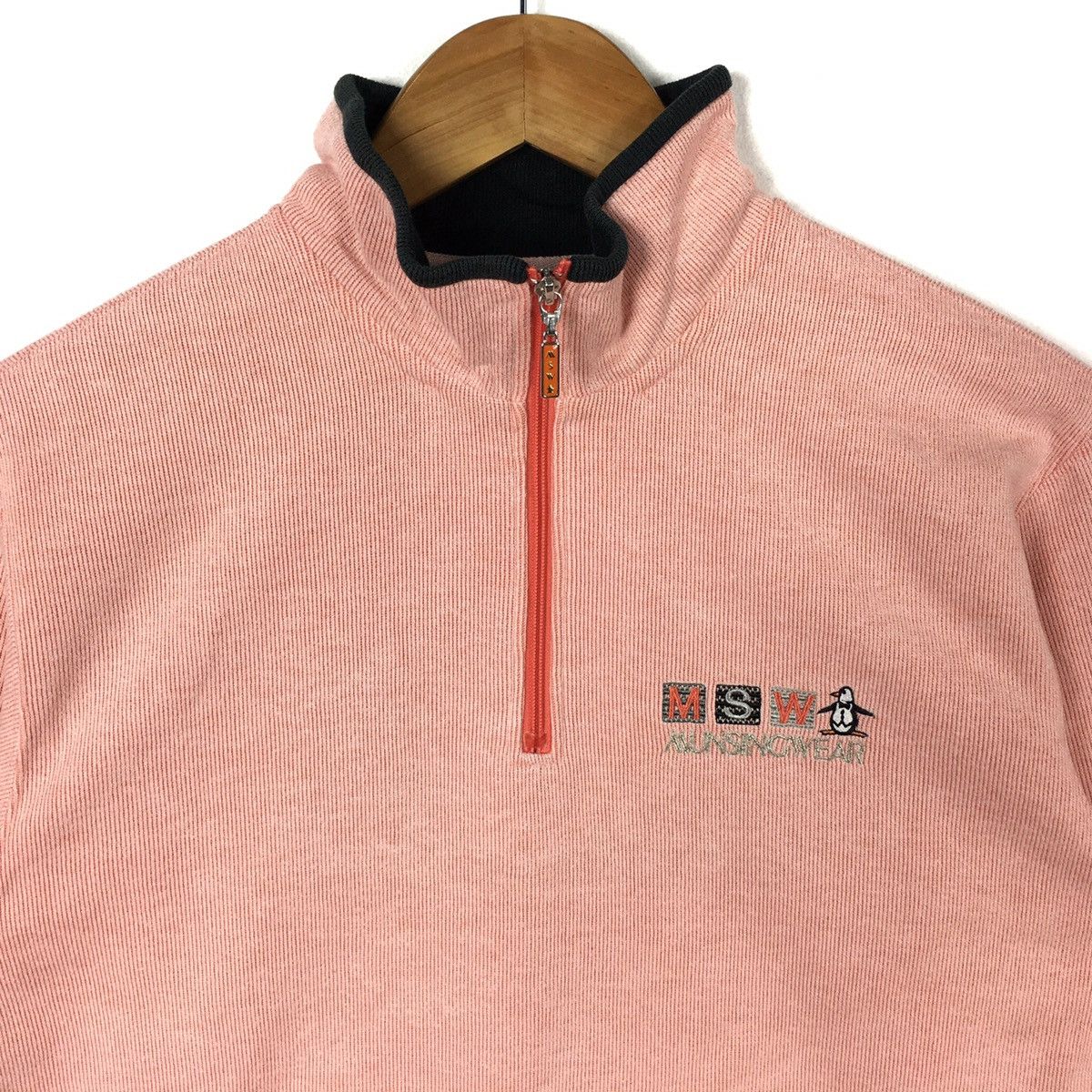 Vintage GRANDSLAM MUNSINGWEAR Sportswear Pink Sweatshirt Size US M / EU 48-50 / 2 - 3 Thumbnail