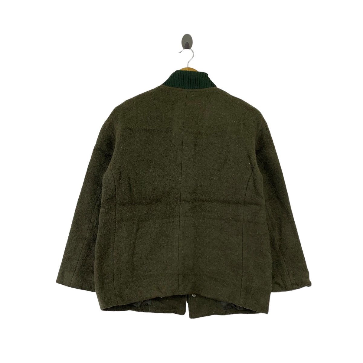 MOUSSY Vintage 90s BLACK By MOUSSY Japanese Brand Snap Button Wool Size US M / EU 48-50 / 2 - 4 Thumbnail