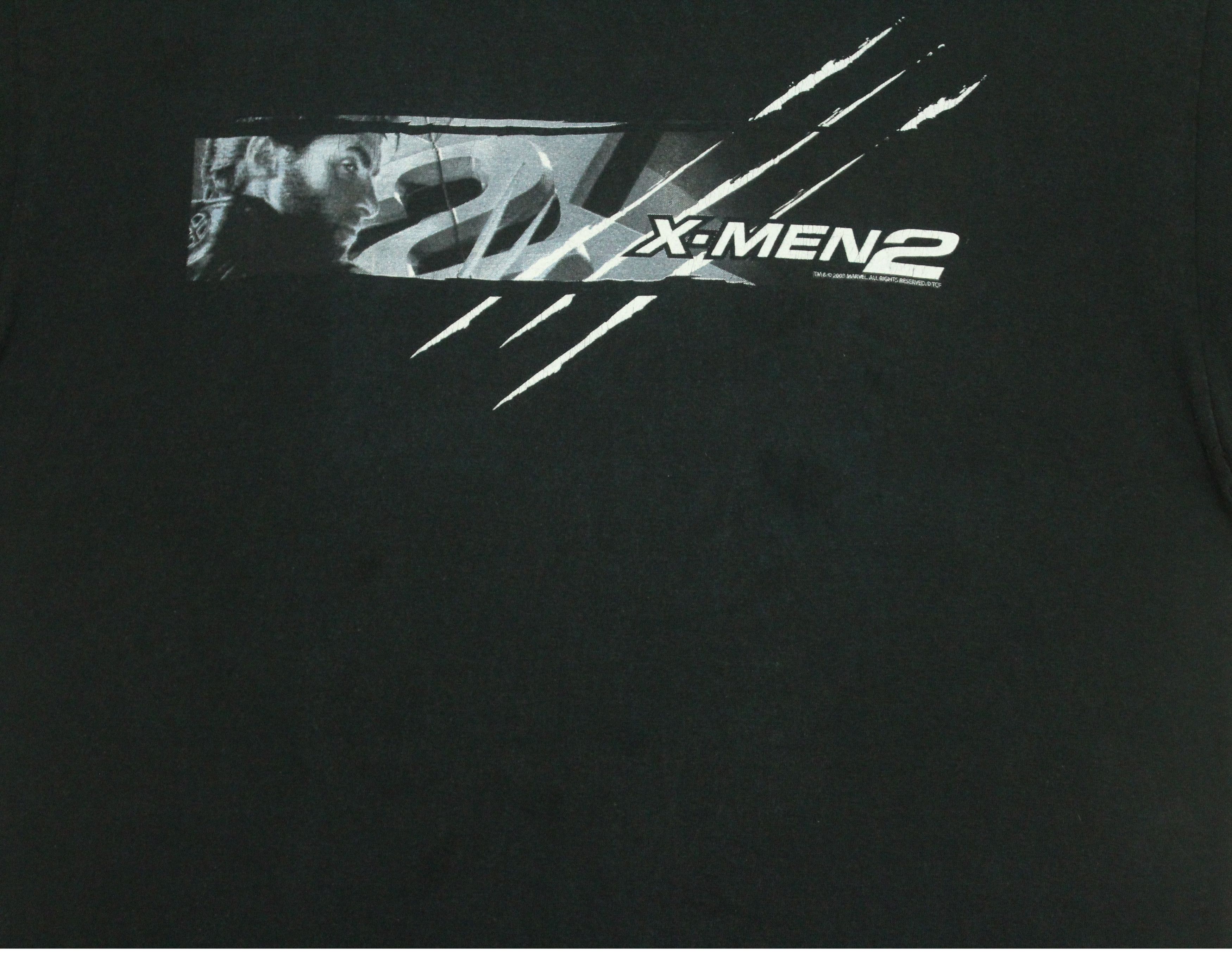 Vintage X-MEN Shirt Vintage X-MEN 2 T Shirt Movie Comic Shirt Size US L / EU 52-54 / 3 - 7 Thumbnail