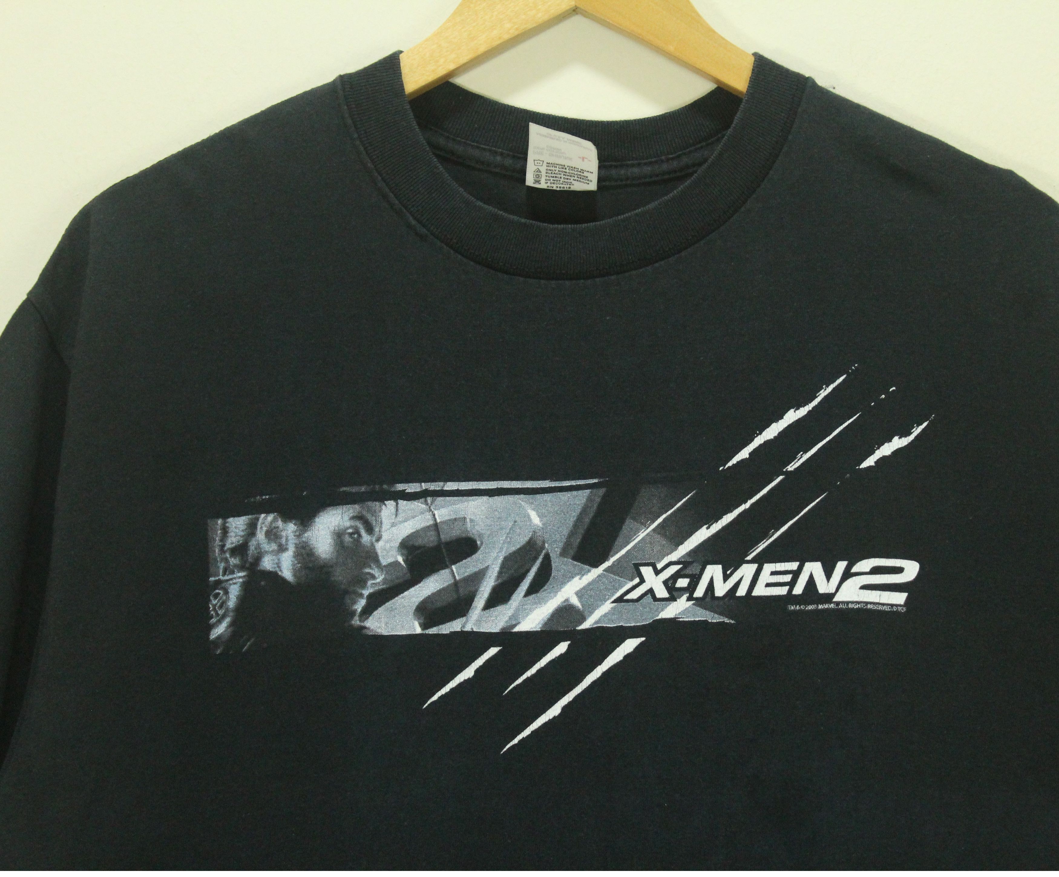 Vintage X-MEN Shirt Vintage X-MEN 2 T Shirt Movie Comic Shirt Size US L / EU 52-54 / 3 - 1 Thumbnail