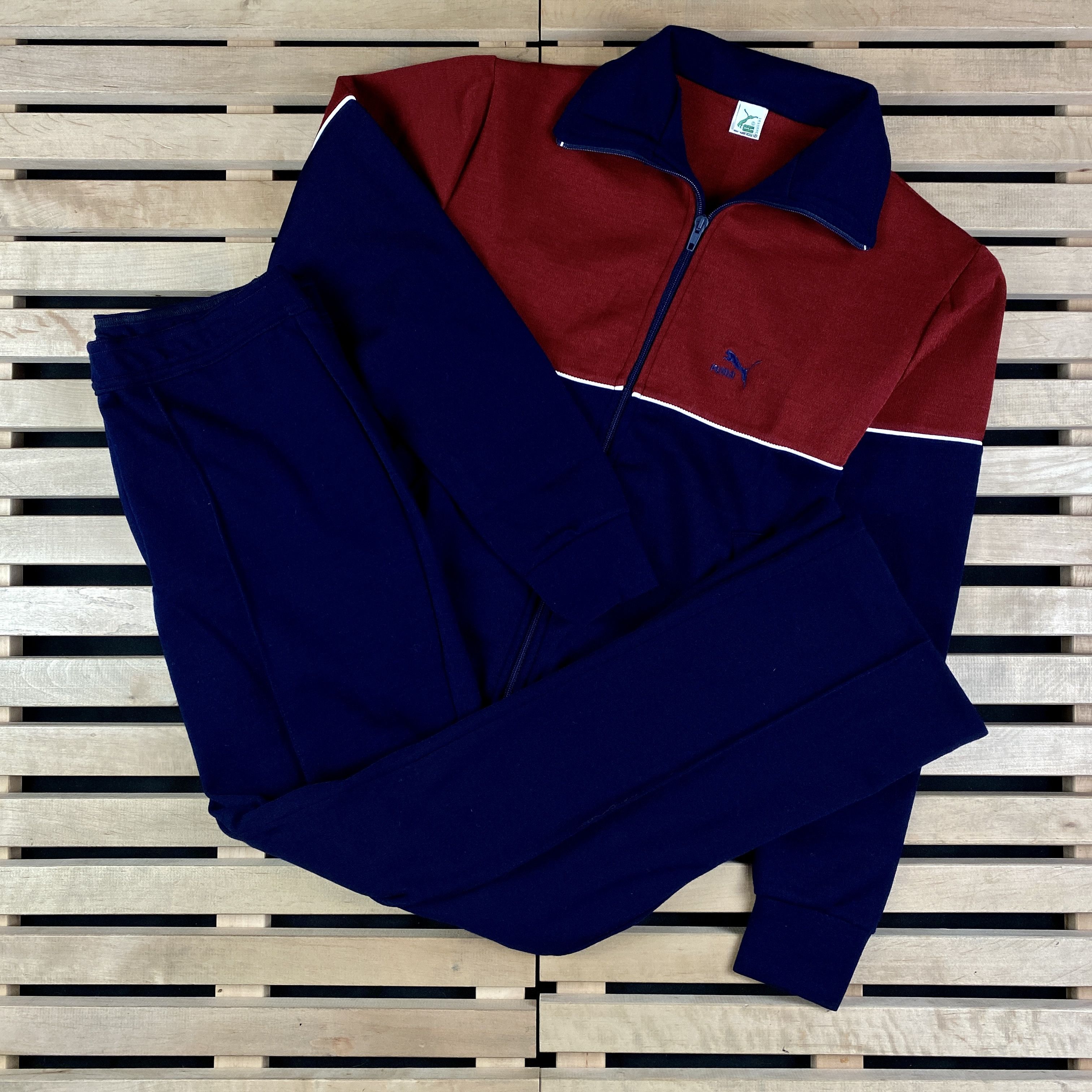 Puma × Vintage Men’s Suit Bomber Pants Puma Vintage Size 48 Size US 30 / EU 46 - 1 Thumbnail