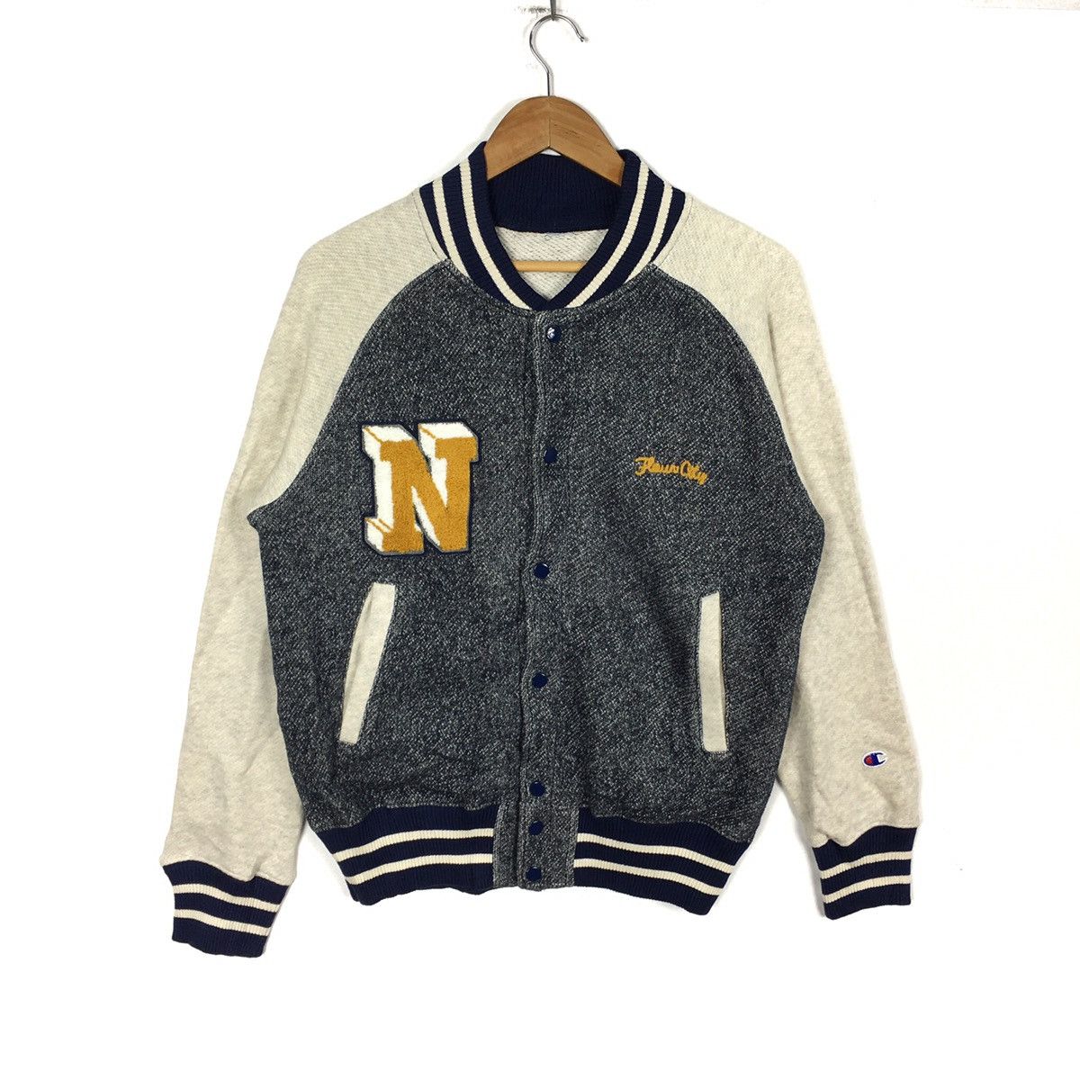 Champion CHAMPION PRODUCTS Wool Varsity Coach Jacket Sportswear Size US M / EU 48-50 / 2 - 1 Thumbnail