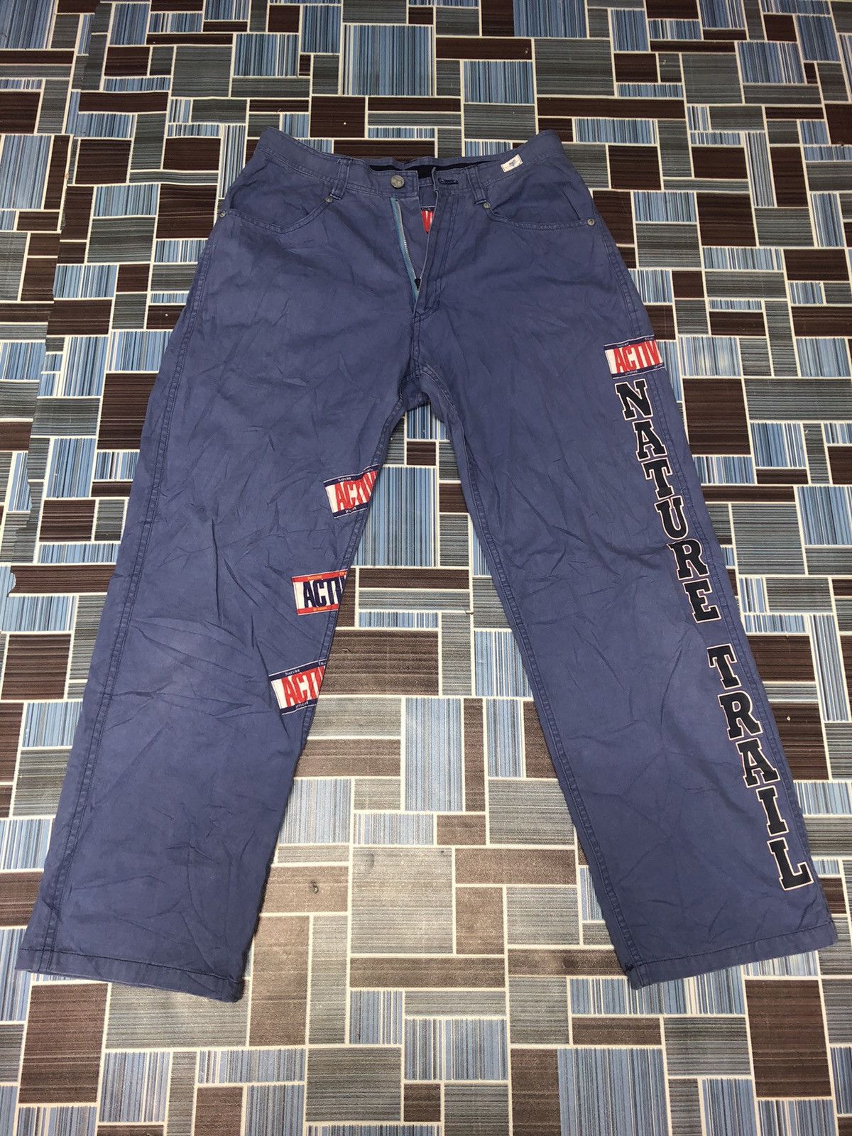 Designer × Japanese Brand Vintage Pants Nature Trail Active Smart Casual Pant Size US 29 - 9 Thumbnail