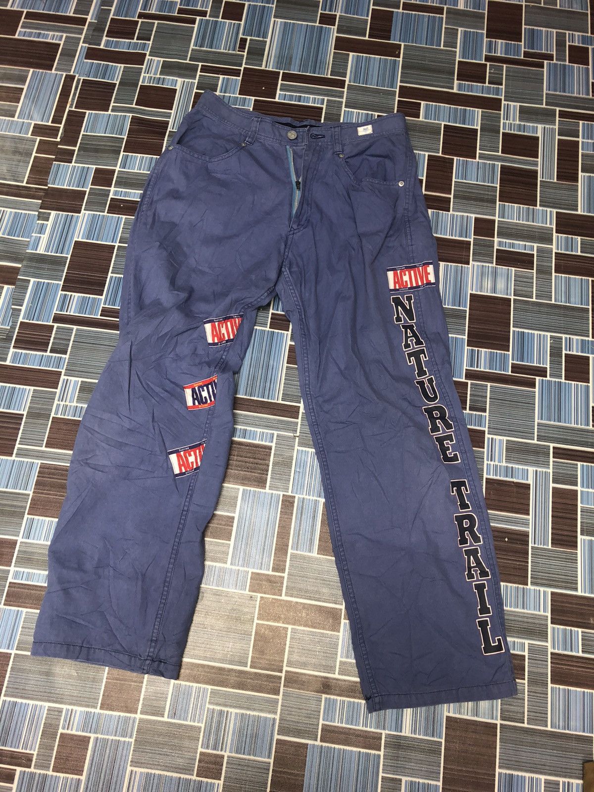 Designer × Japanese Brand Vintage Pants Nature Trail Active Smart Casual Pant Size US 29 - 4 Thumbnail