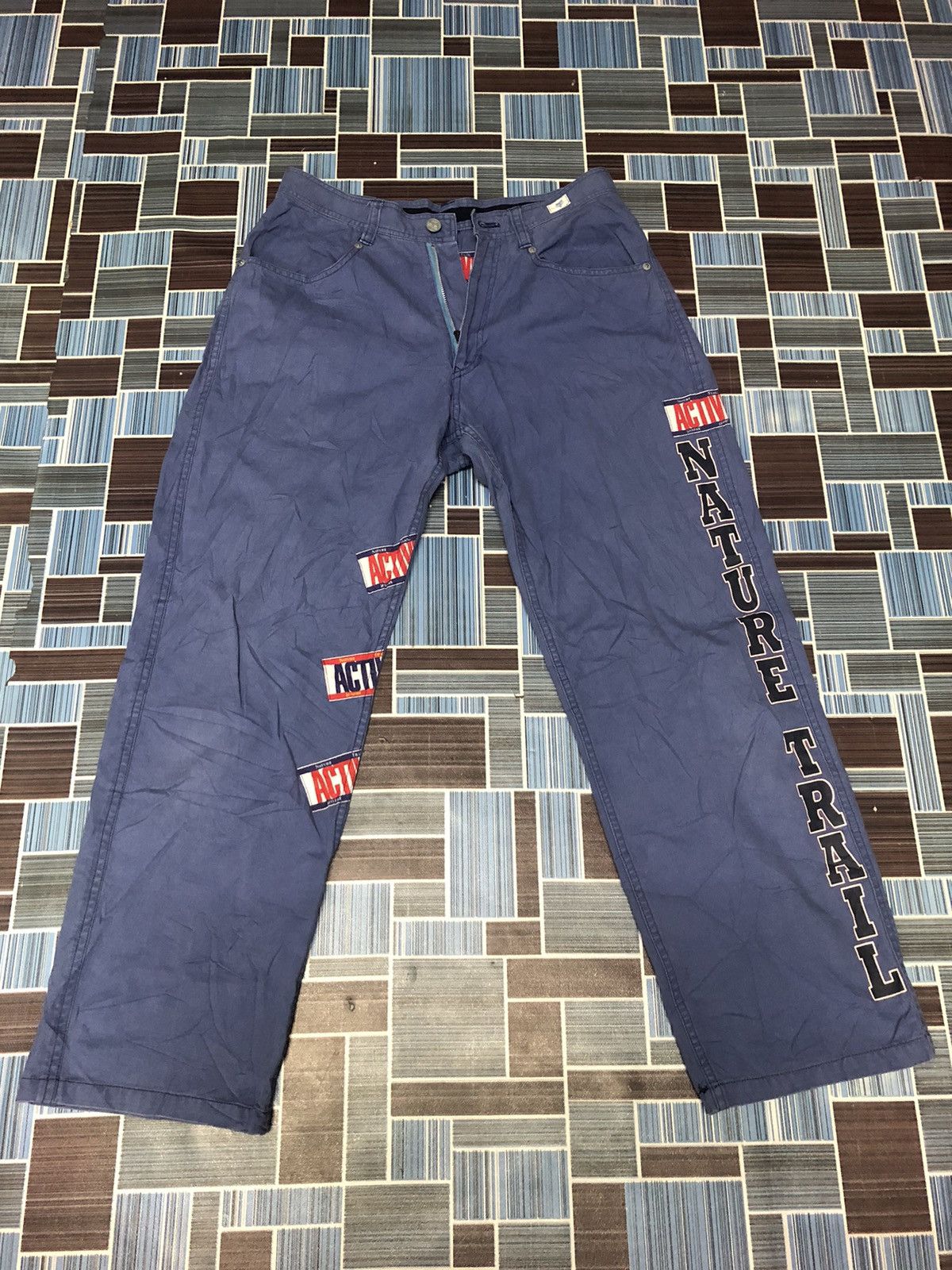 Designer × Japanese Brand Vintage Pants Nature Trail Active Smart Casual Pant Size US 29 - 5 Thumbnail