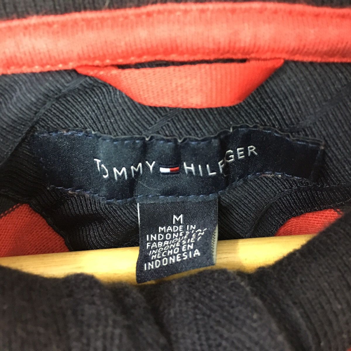Tommy Hilfiger TOMMY HILFIGER Stripes Big Print Sailing Gear Red Sweatshirt Size US M / EU 48-50 / 2 - 4 Thumbnail