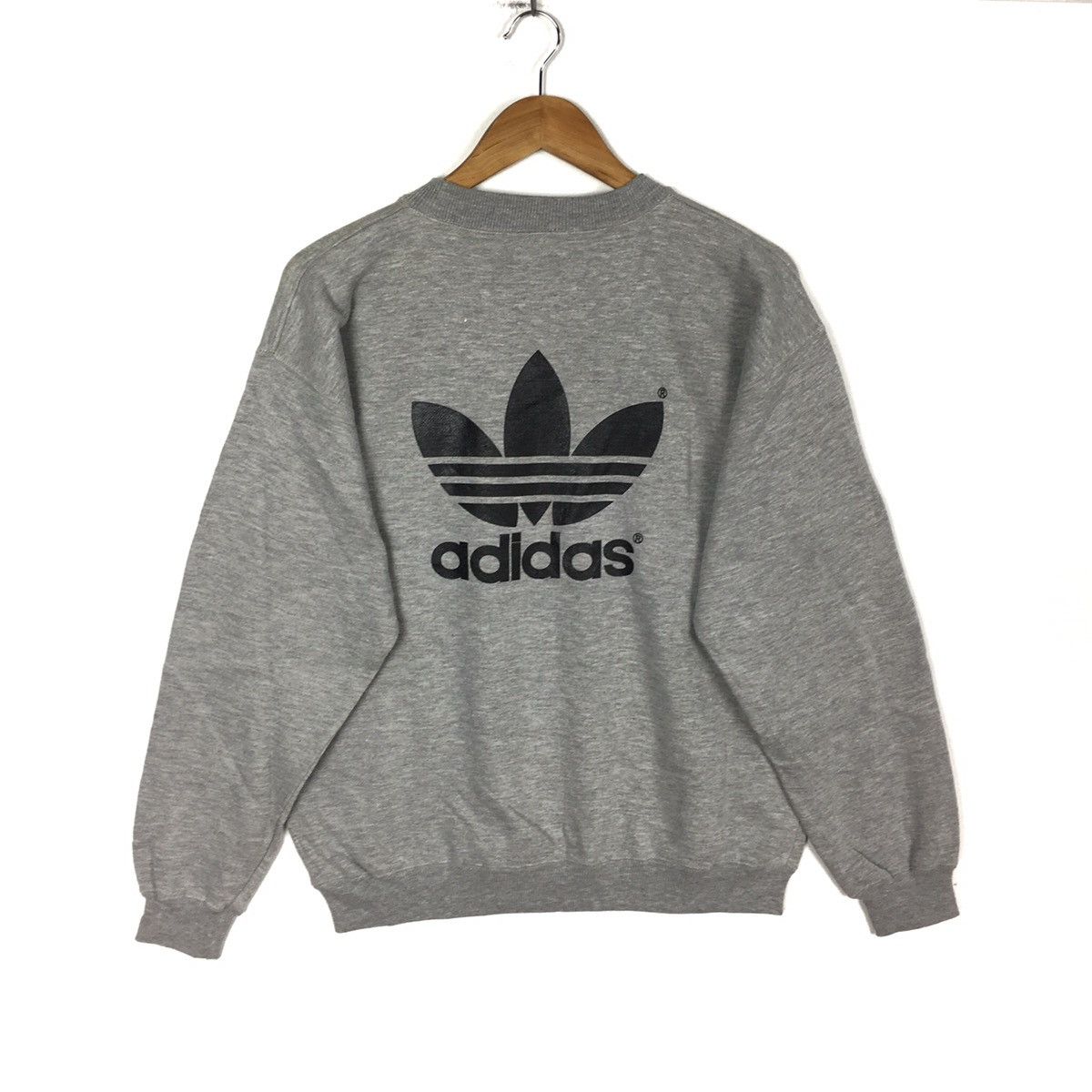 Adidas Vintage 90s ADIDAS TREFOIL Equipment Grey Streetwear Size US L / EU 52-54 / 3 - 4 Thumbnail
