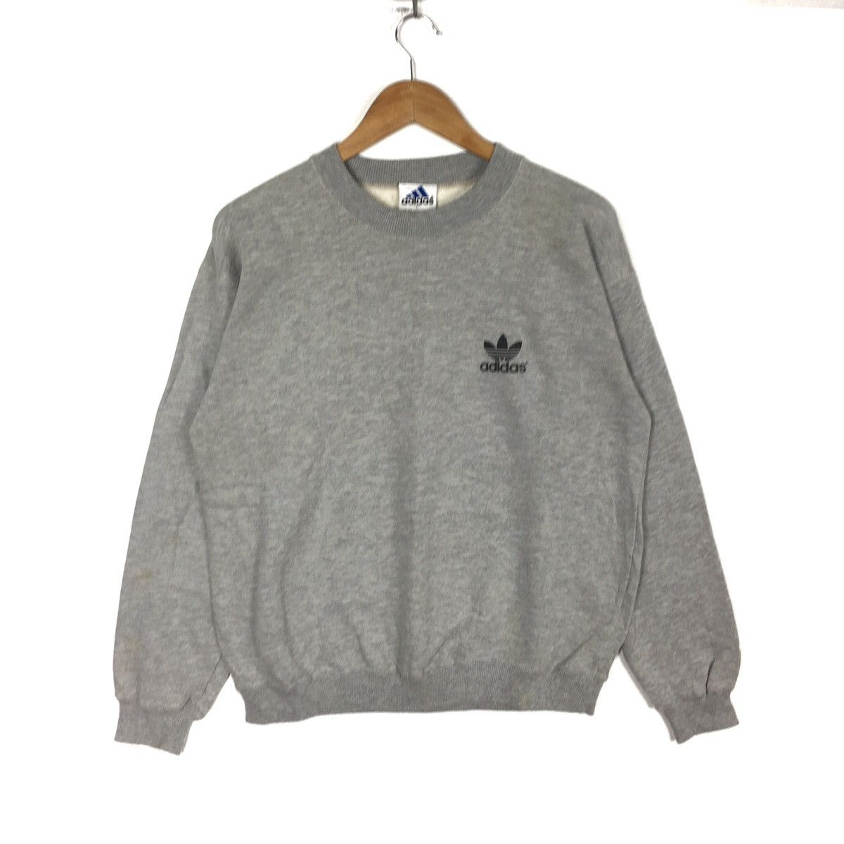 Adidas Vintage 90s ADIDAS TREFOIL Equipment Grey Streetwear Size US L / EU 52-54 / 3 - 1 Thumbnail