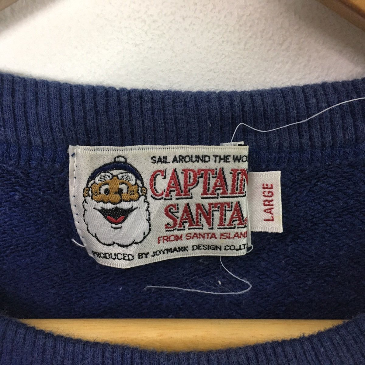 Vintage Vintage CAPTAIN SANTA Sports Club Outdoor Sweden Blue Size US L / EU 52-54 / 3 - 3 Thumbnail