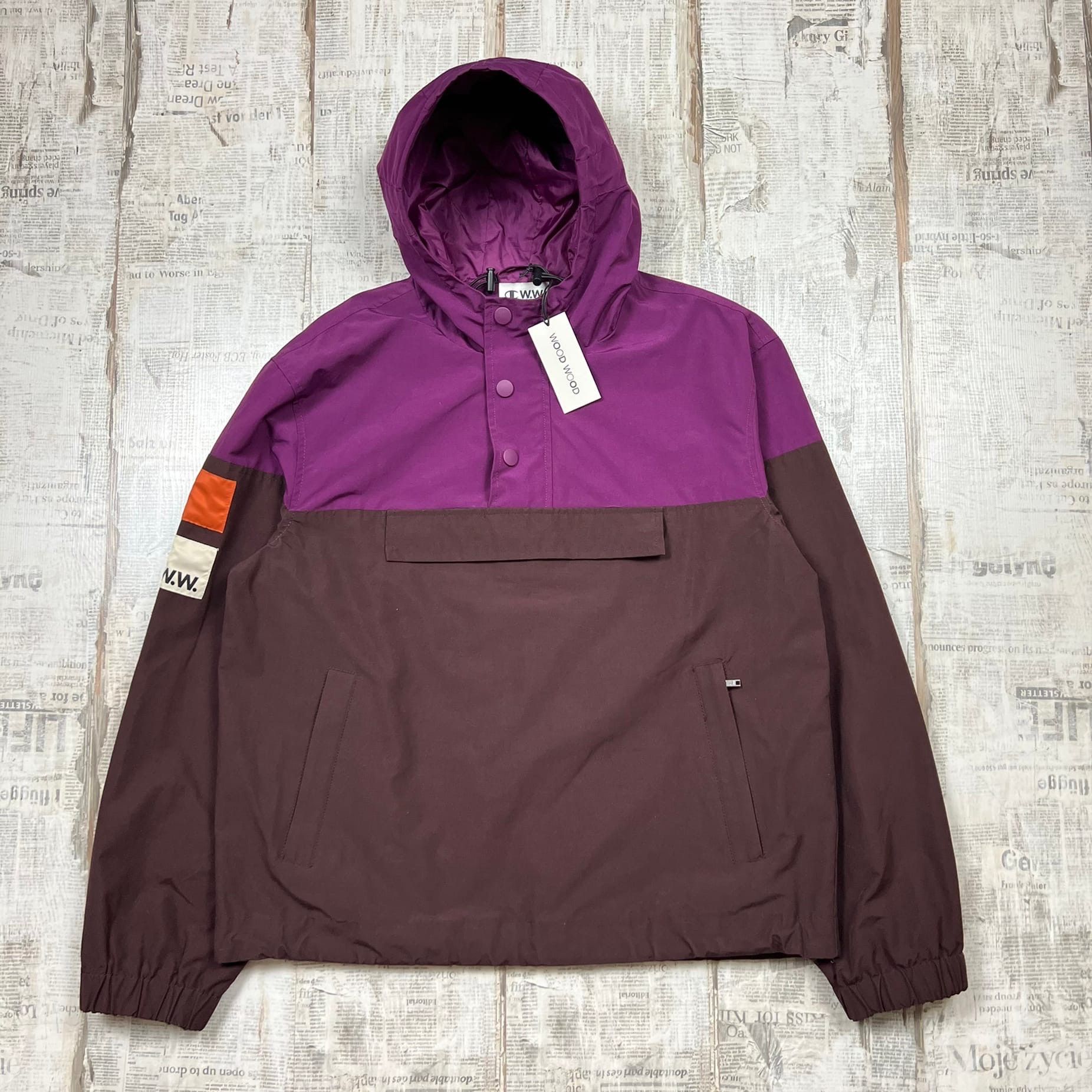 Champion Wood Wood Champion x Wood Wood anorak jacket Grailed