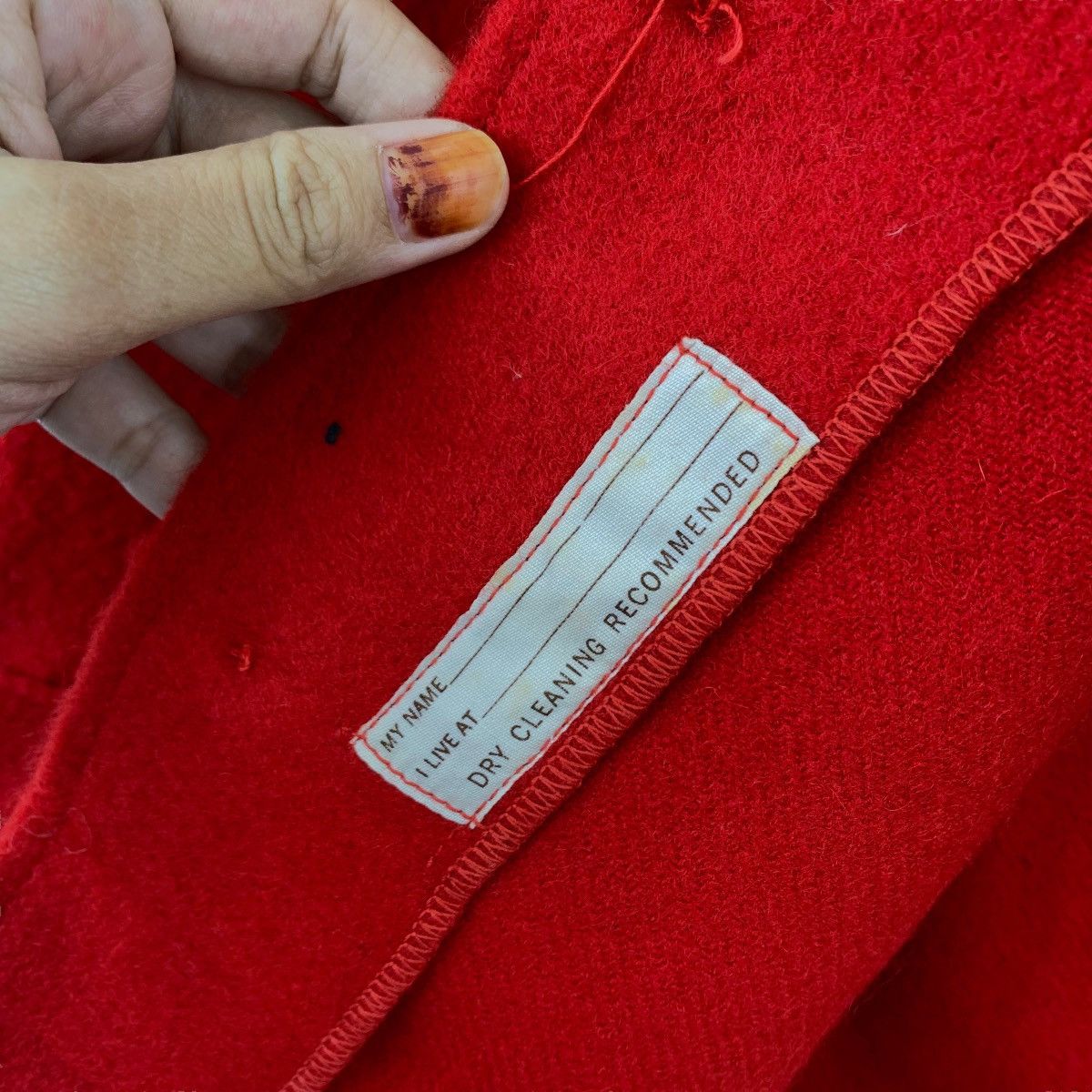 Vintage Vintage OFFICIAL BOY SCOUTS Of America Usa Pockets Wool Red Size US S / EU 44-46 / 1 - 6 Thumbnail