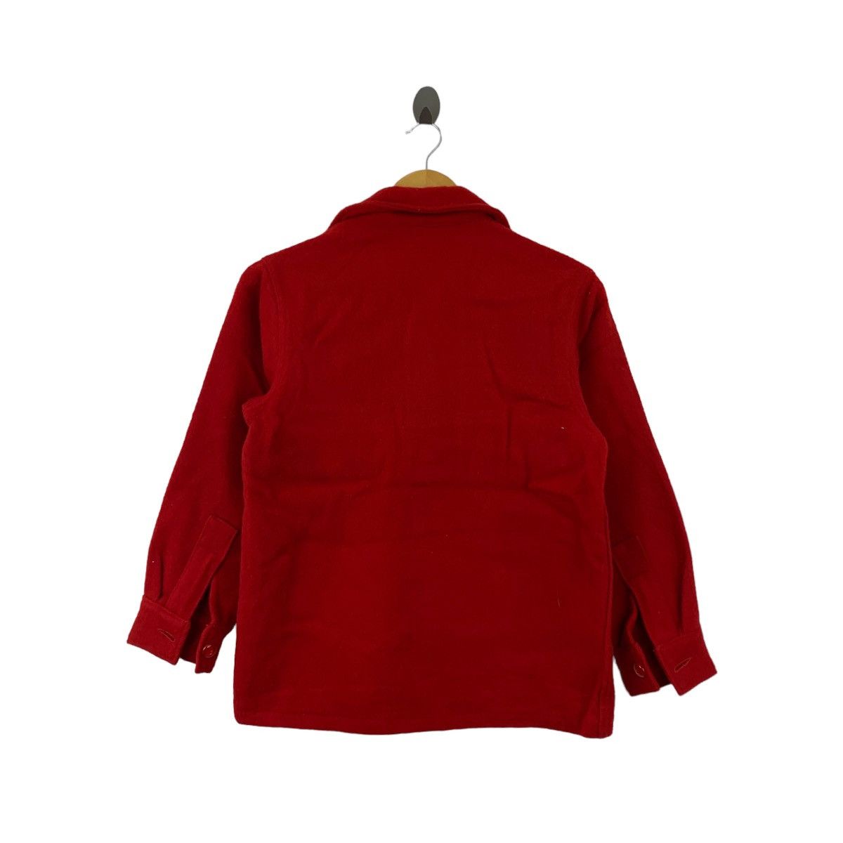 Vintage Vintage OFFICIAL BOY SCOUTS Of America Usa Pockets Wool Red Size US S / EU 44-46 / 1 - 4 Thumbnail