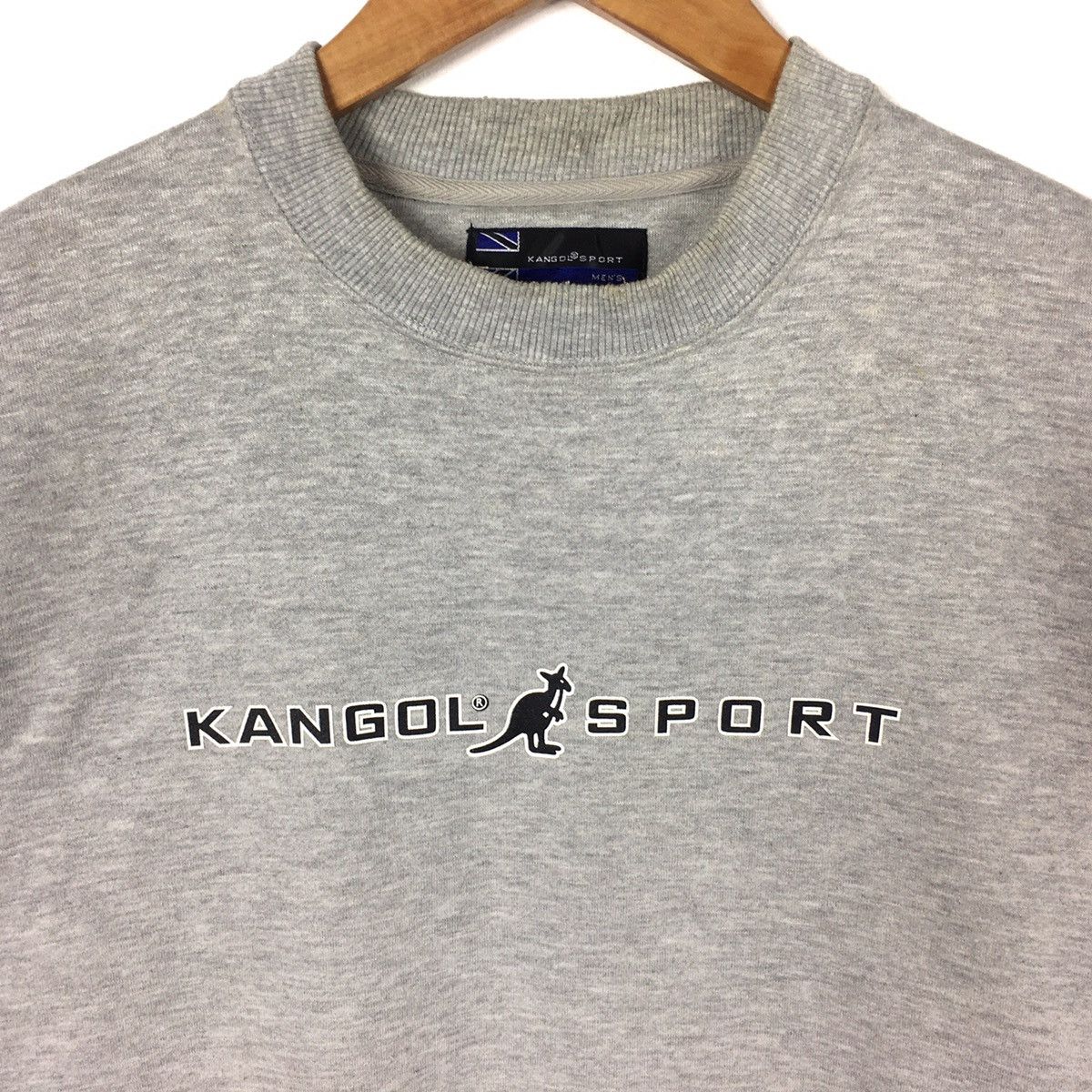 Kangol KANGOL SPORT Men’s Streetwear Hip Hop Rap Grey Sweatshirt Size US L / EU 52-54 / 3 - 2 Thumbnail
