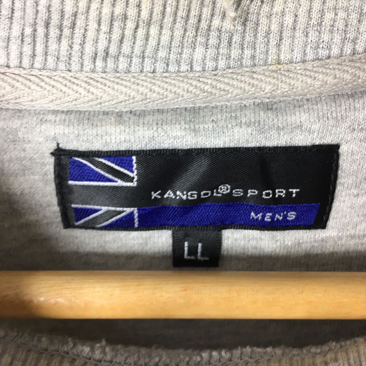 Kangol KANGOL SPORT Men’s Streetwear Hip Hop Rap Grey Sweatshirt Size US L / EU 52-54 / 3 - 3 Thumbnail