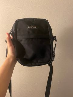 Supreme Shoulder Bag (SS18) Black  Bags, Shoulder bag, Shoulder bag men