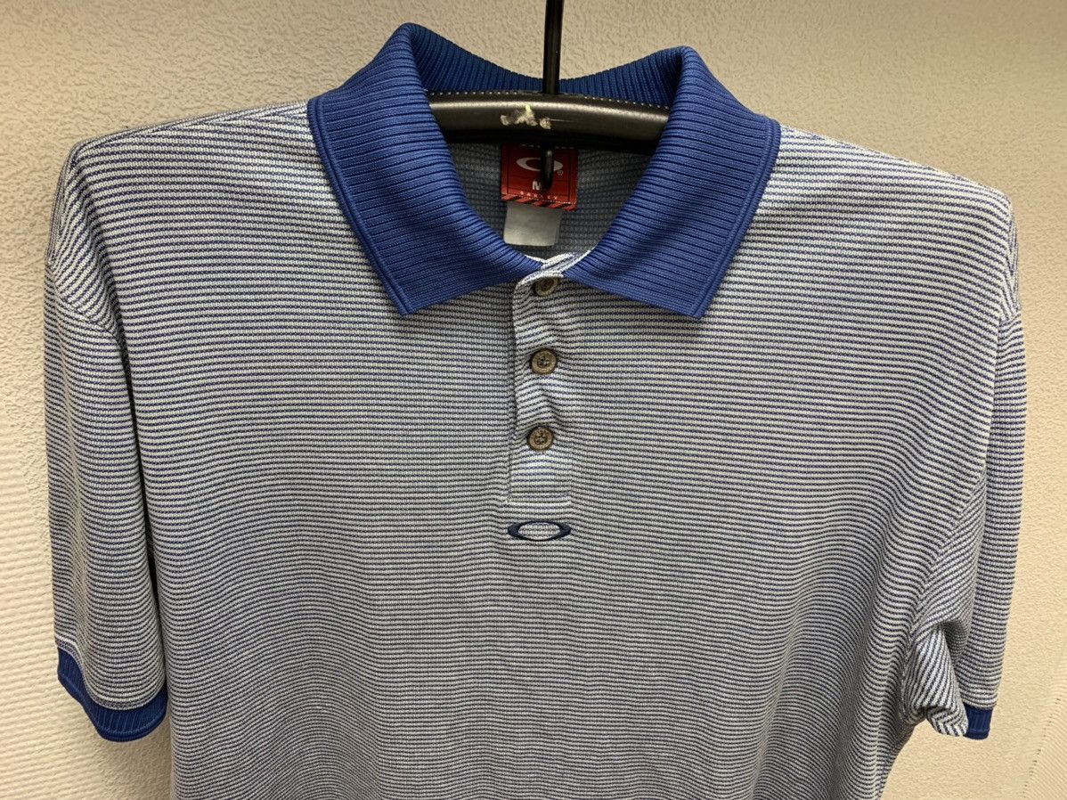 Oakley Oakley vintage stripped polo M-L sz Size US M / EU 48-50 / 2 - 3 Thumbnail