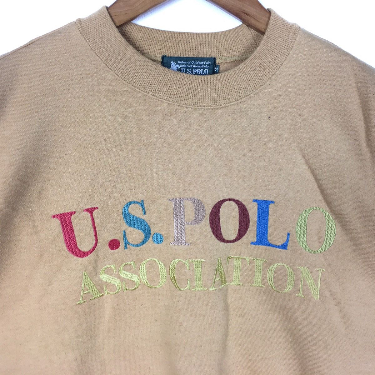 U.S. Polo Assn. U.S POLO ASSOCIATION Multi Color Big Embroidered Yellow Size US M / EU 48-50 / 2 - 2 Thumbnail