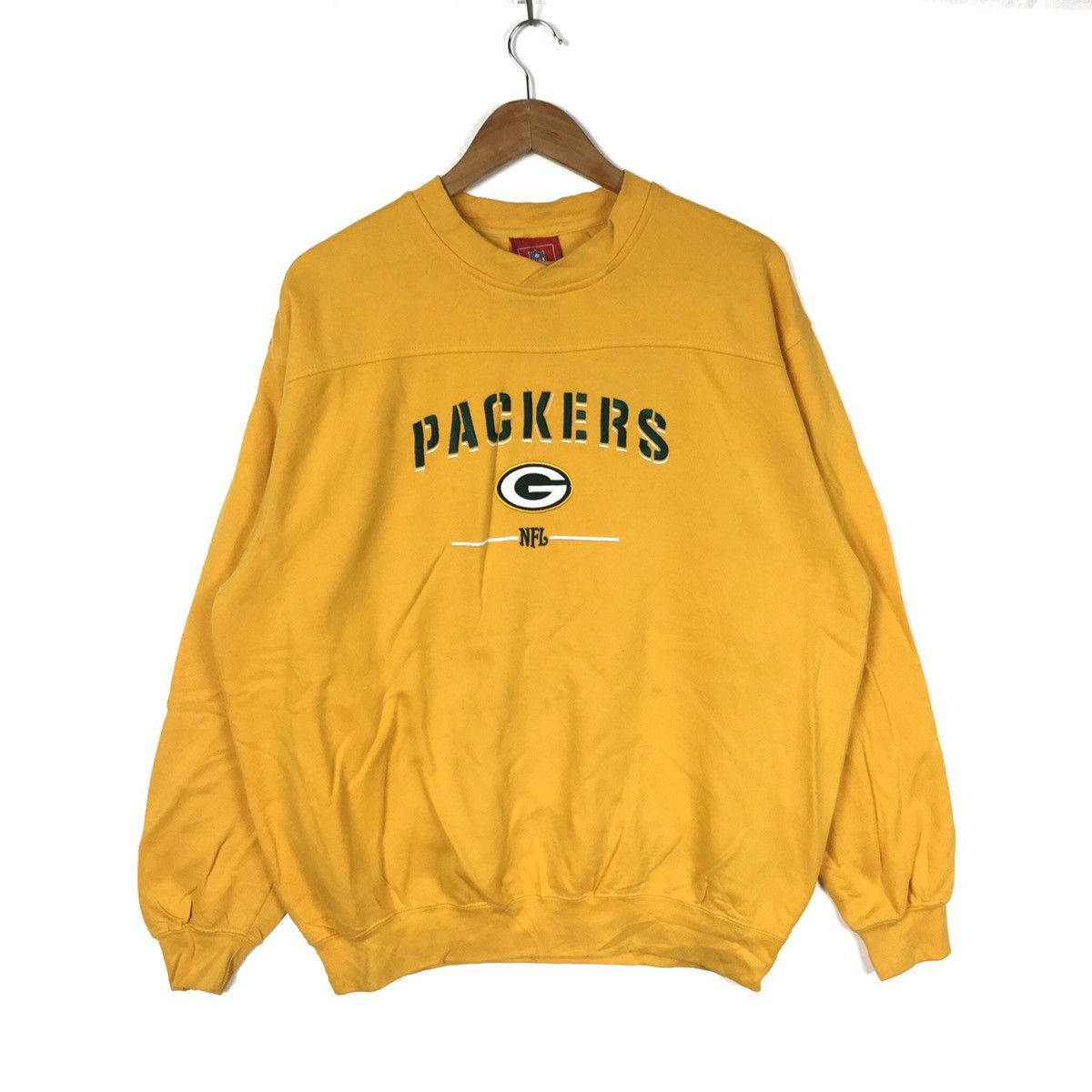 Vintage VintageGREEN BAY PACKERS Usa Nfc SuperBowl Yellow Sweatshirt Size US XXL / EU 58 / 5 - 1 Thumbnail