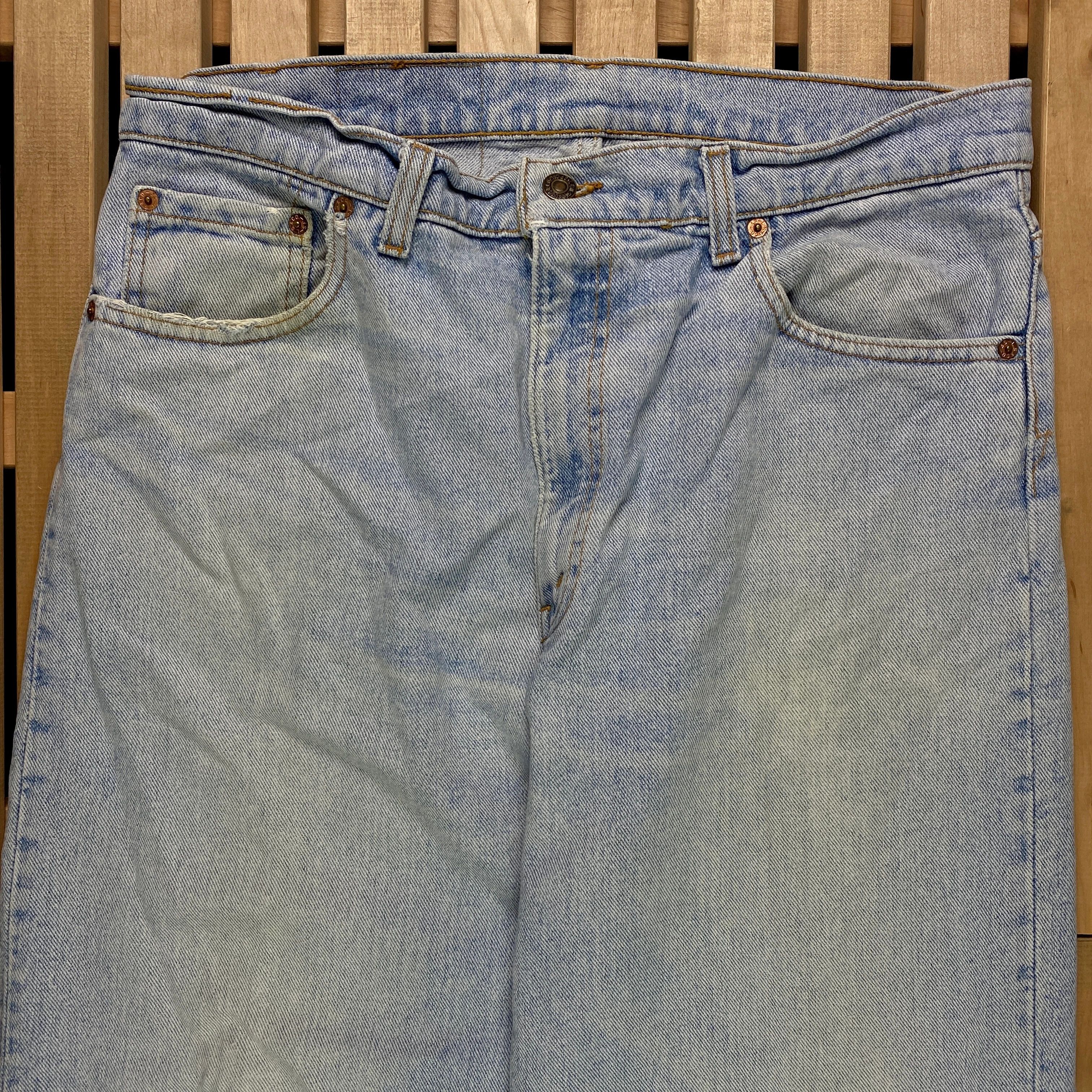 Levi's × Vintage Mens Jeans Denim Levis Vintage Madi In USA Size 38 Size US 38 / EU 54 - 2 Thumbnail