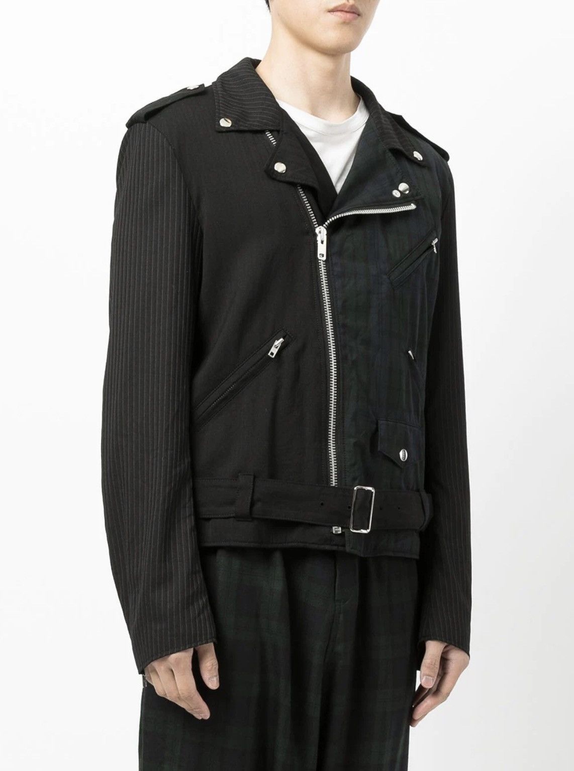 COMME DES GARCONS BLACK Biker jacket