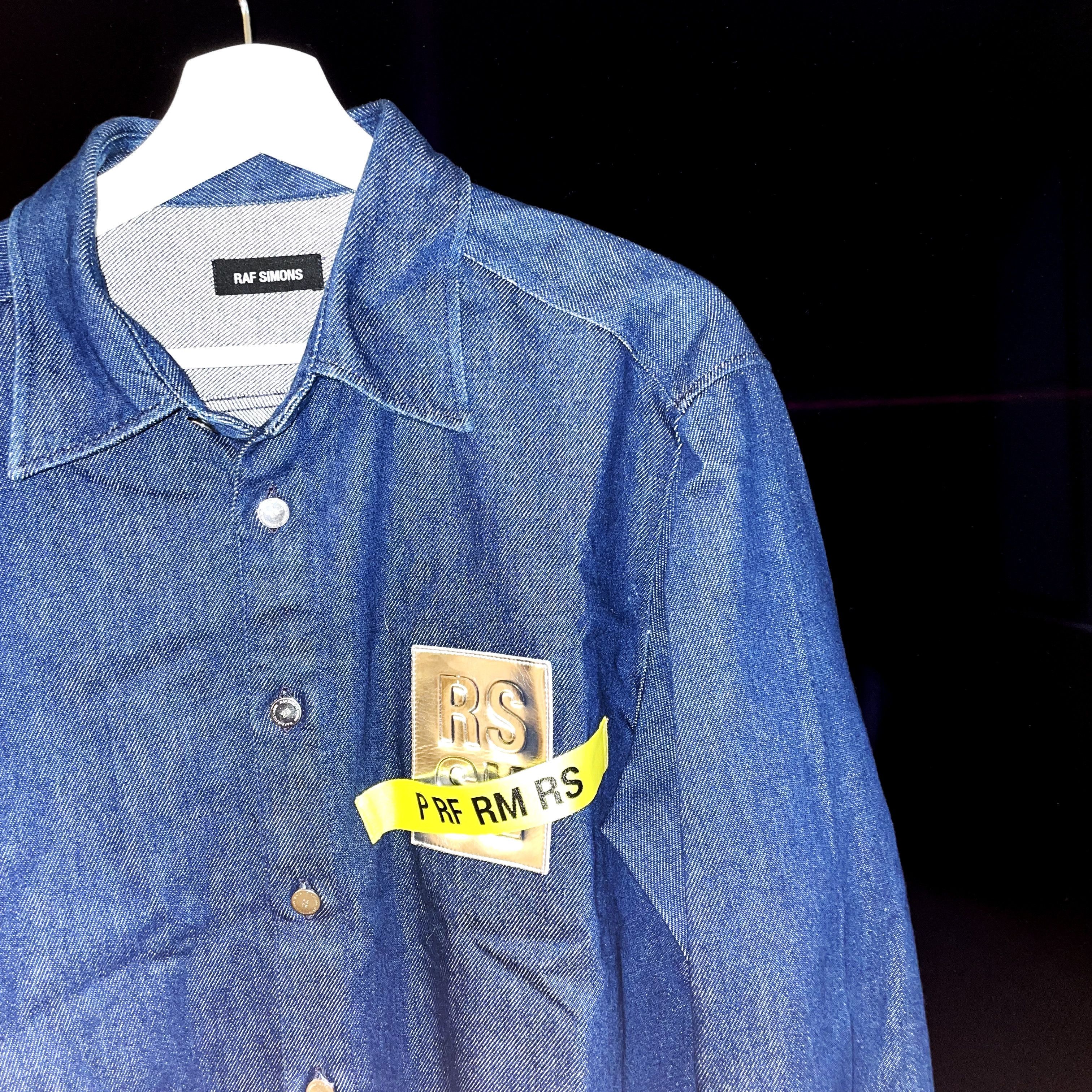 Raf Simons [Raf Simons] Oversized Jean Jacket Size US XL / EU 56 / 4 - 2 Thumbnail