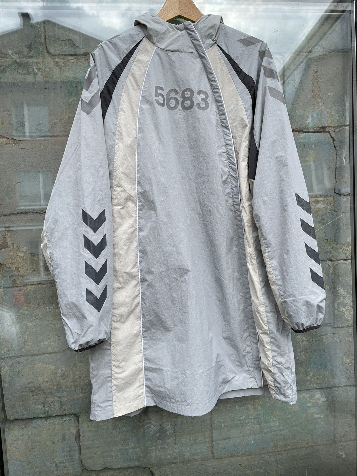 Hummel × Willy Chavarria Hummel x Willy Chavarria 5683 Windbreaker Cape Coat Jacket Size US M / EU 48-50 / 2 - 4 Thumbnail