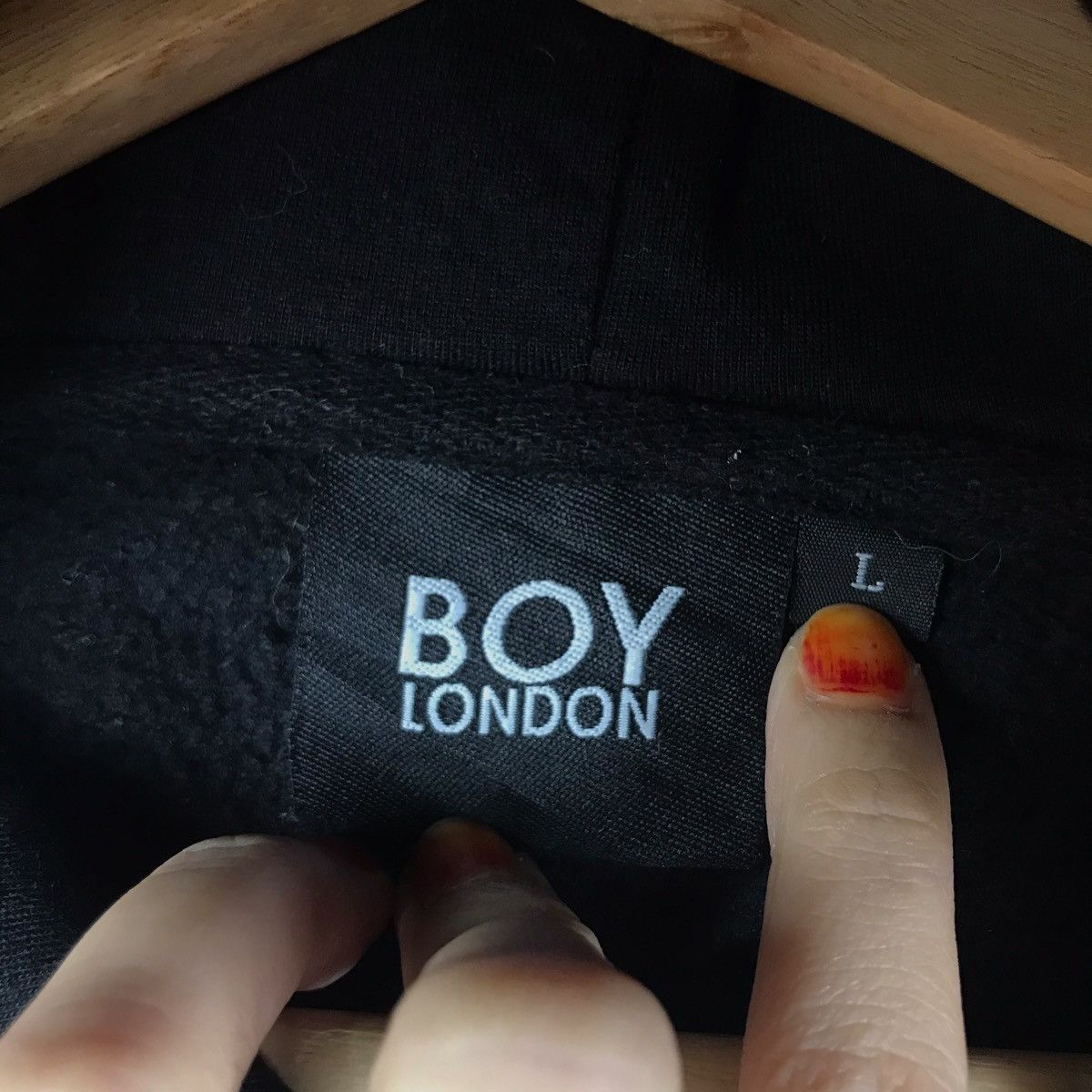 BOY LONDON England Big Print Black hoodie